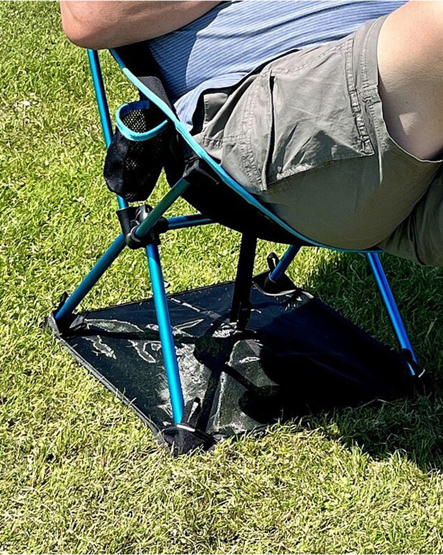 Mies | Outdoor living | Helinox | Ground Sheet Chair One (re) Black