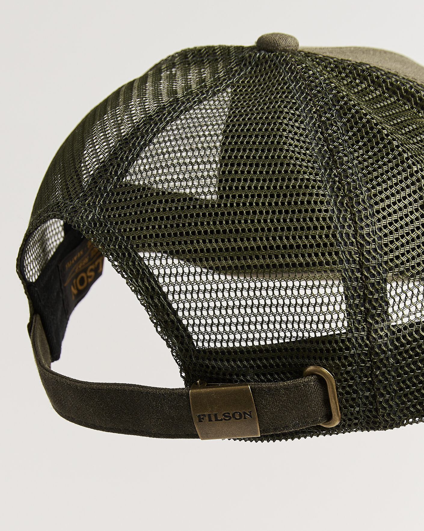 Mies | Päähineet | Filson | Scenic Waxed Logger Mesh Cap Otter Green