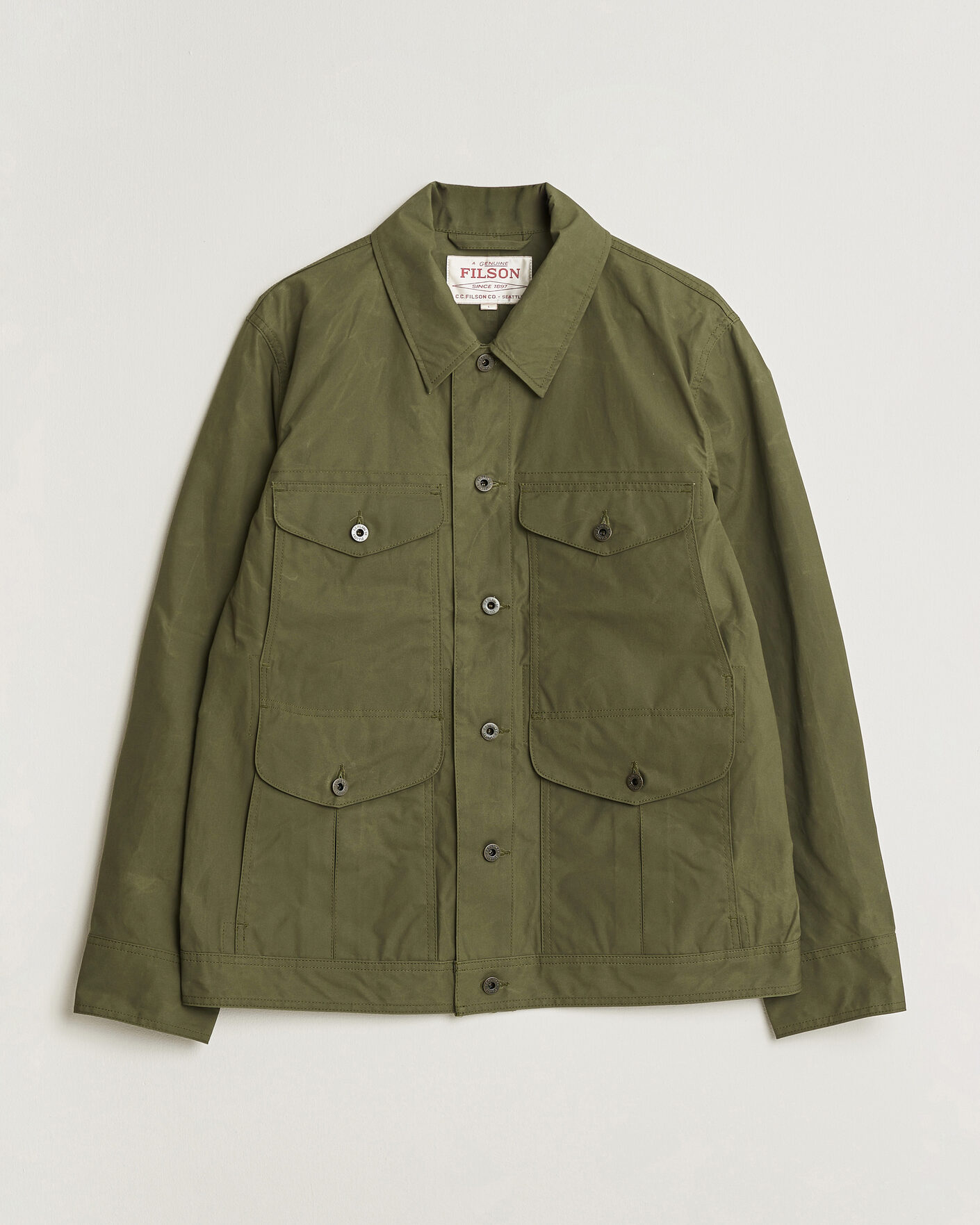 Mies | Takit | Filson | Ranger Journeman Jacket Dark Olive