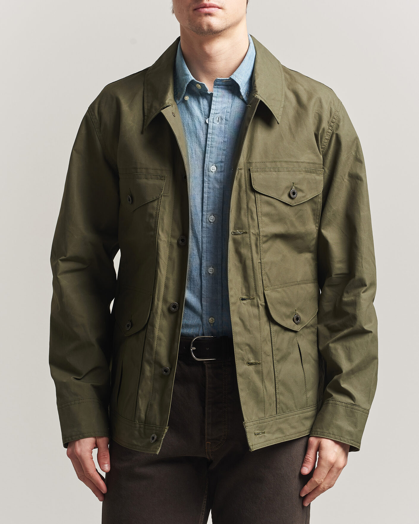 Mies | Takit | Filson | Ranger Journeman Jacket Dark Olive