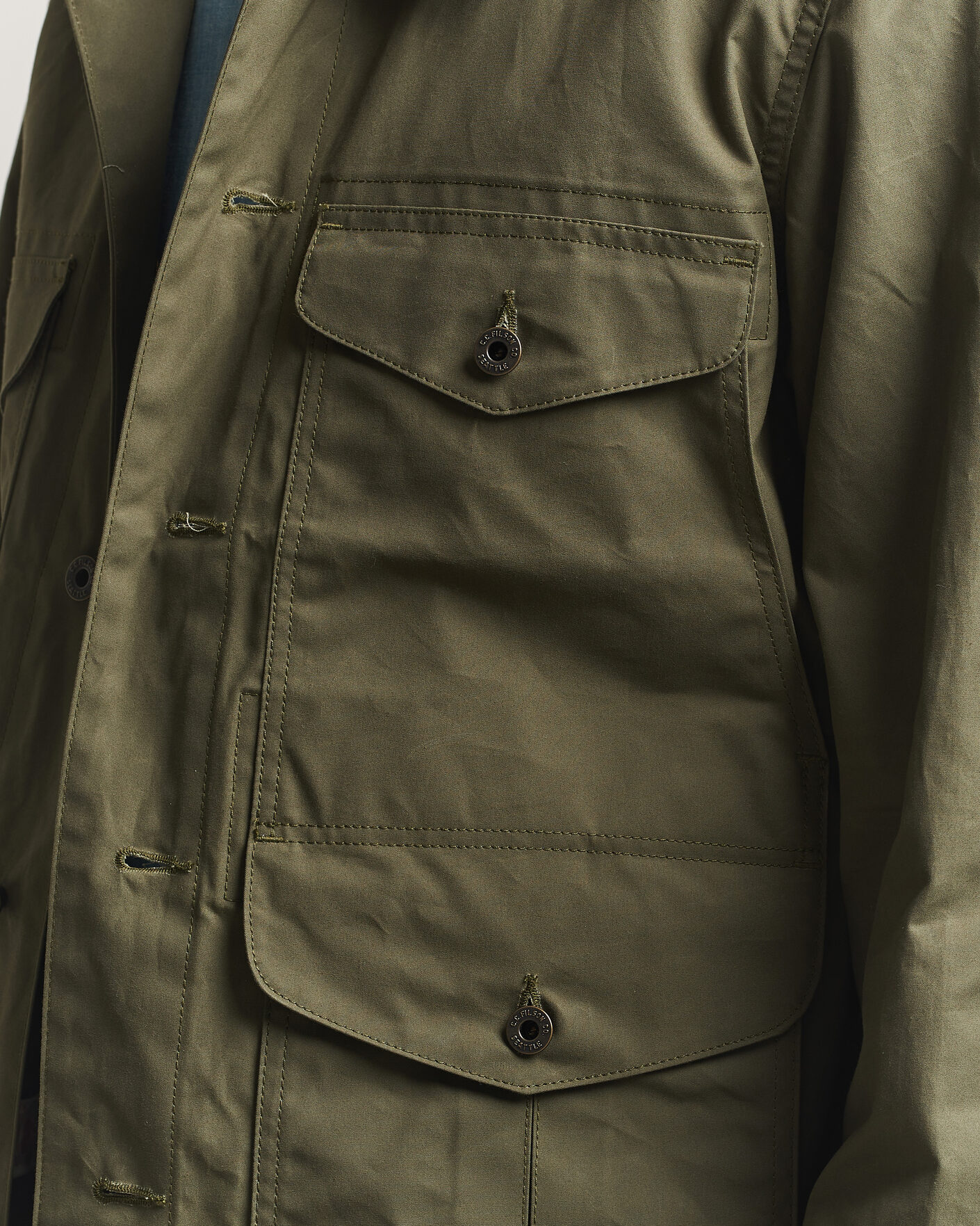 Mies | Takit | Filson | Ranger Journeman Jacket Dark Olive