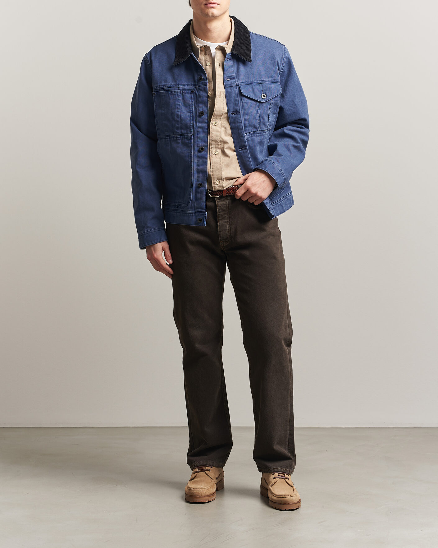 Mies | Takit | Filson | Rustic Canvas Short Cruiser Indigo