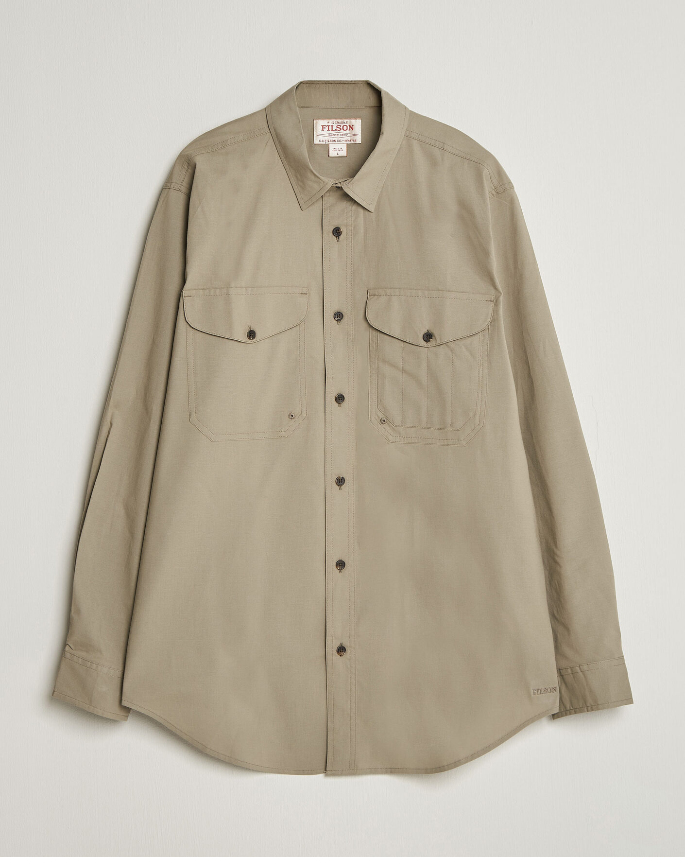 Mies | Kauluspaidat | Filson | Twin Lakes Sport Shirt Dark Clay