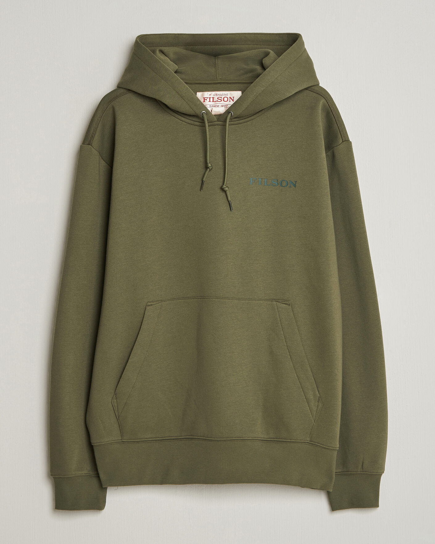 Mies | Puserot | Filson | Scenic Graphic Hoodie Surplus Green