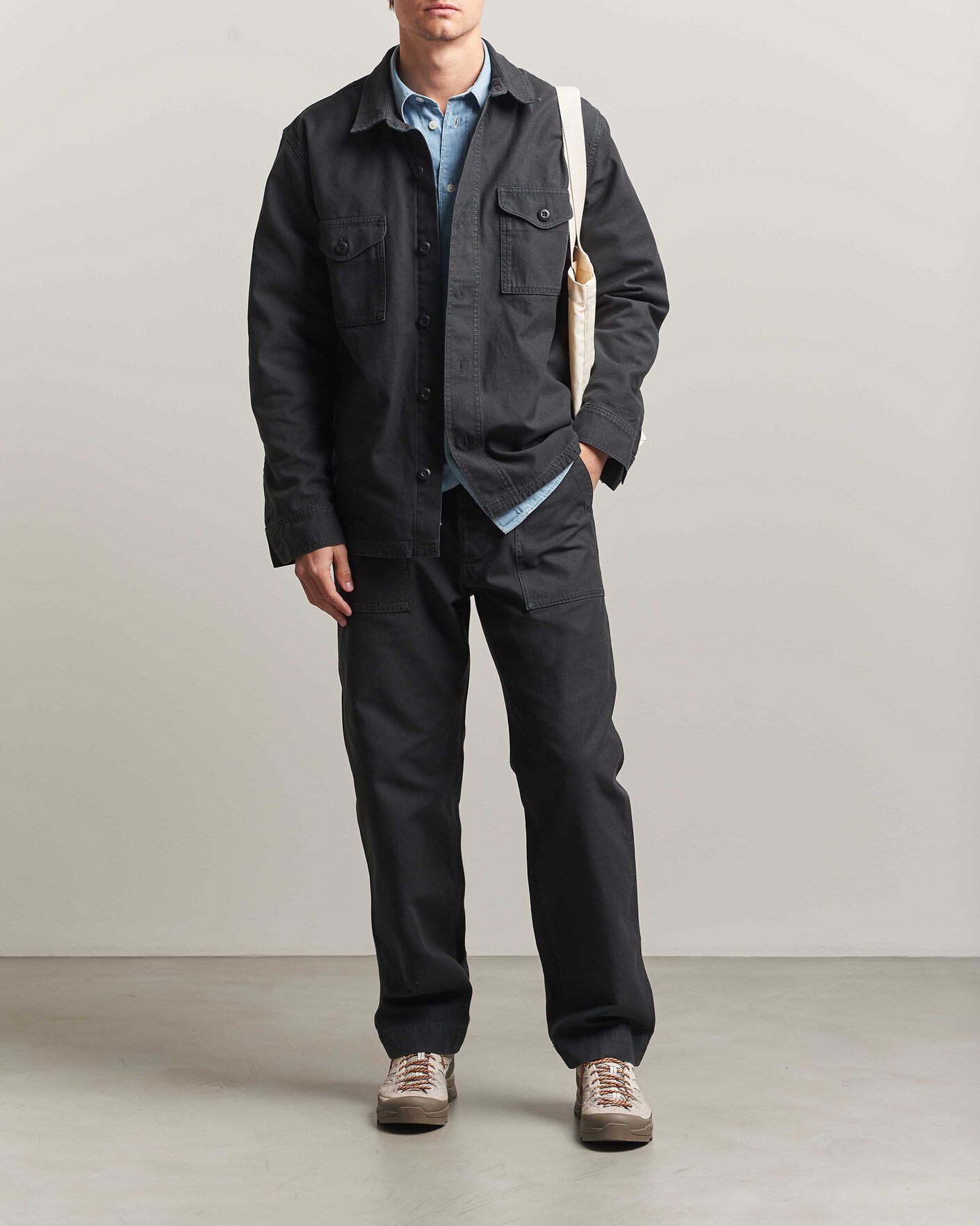 Mies | Housut | Filson | Field Supply Pants Washed Faded Black