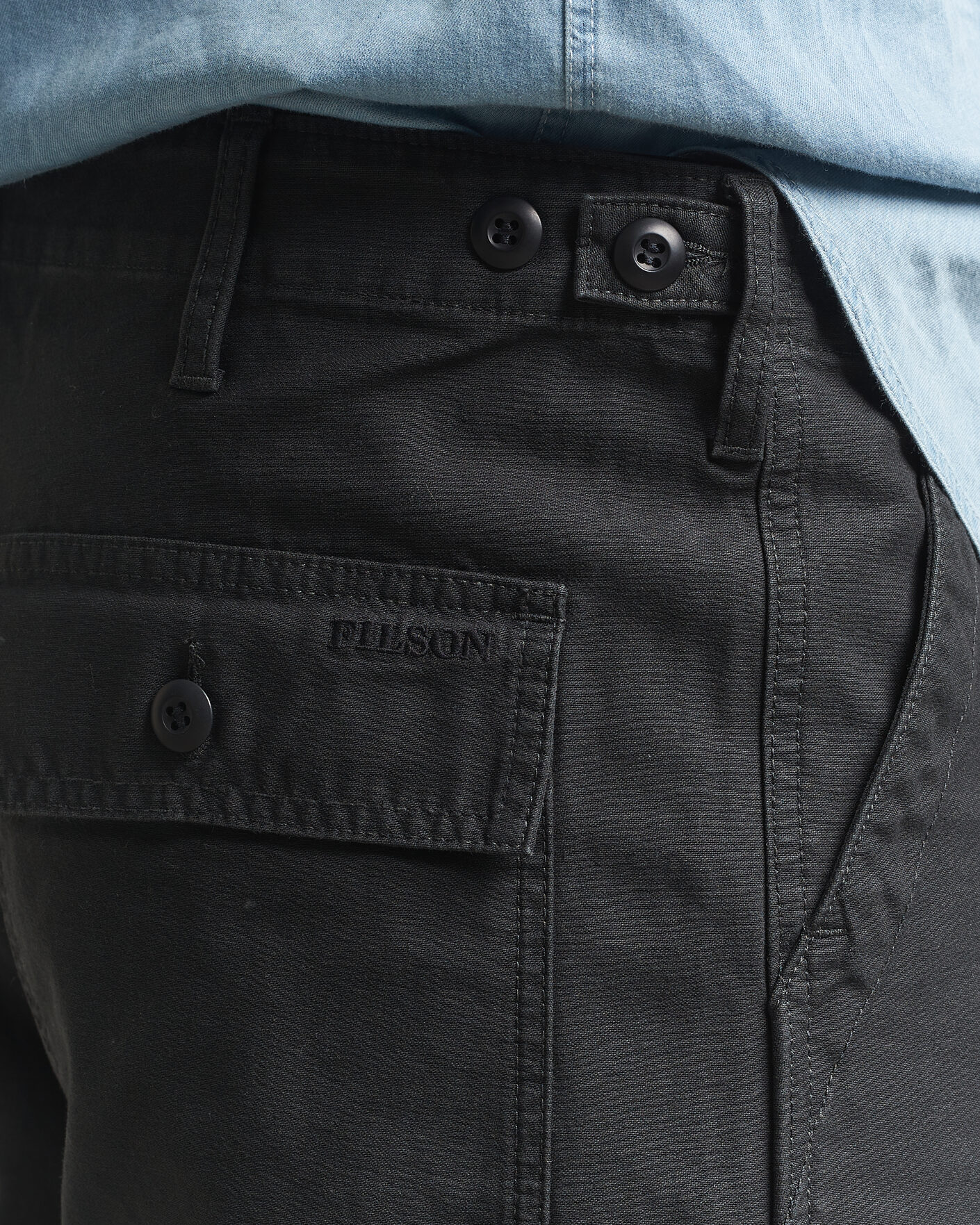 Mies | Housut | Filson | Field Supply Pants Washed Faded Black