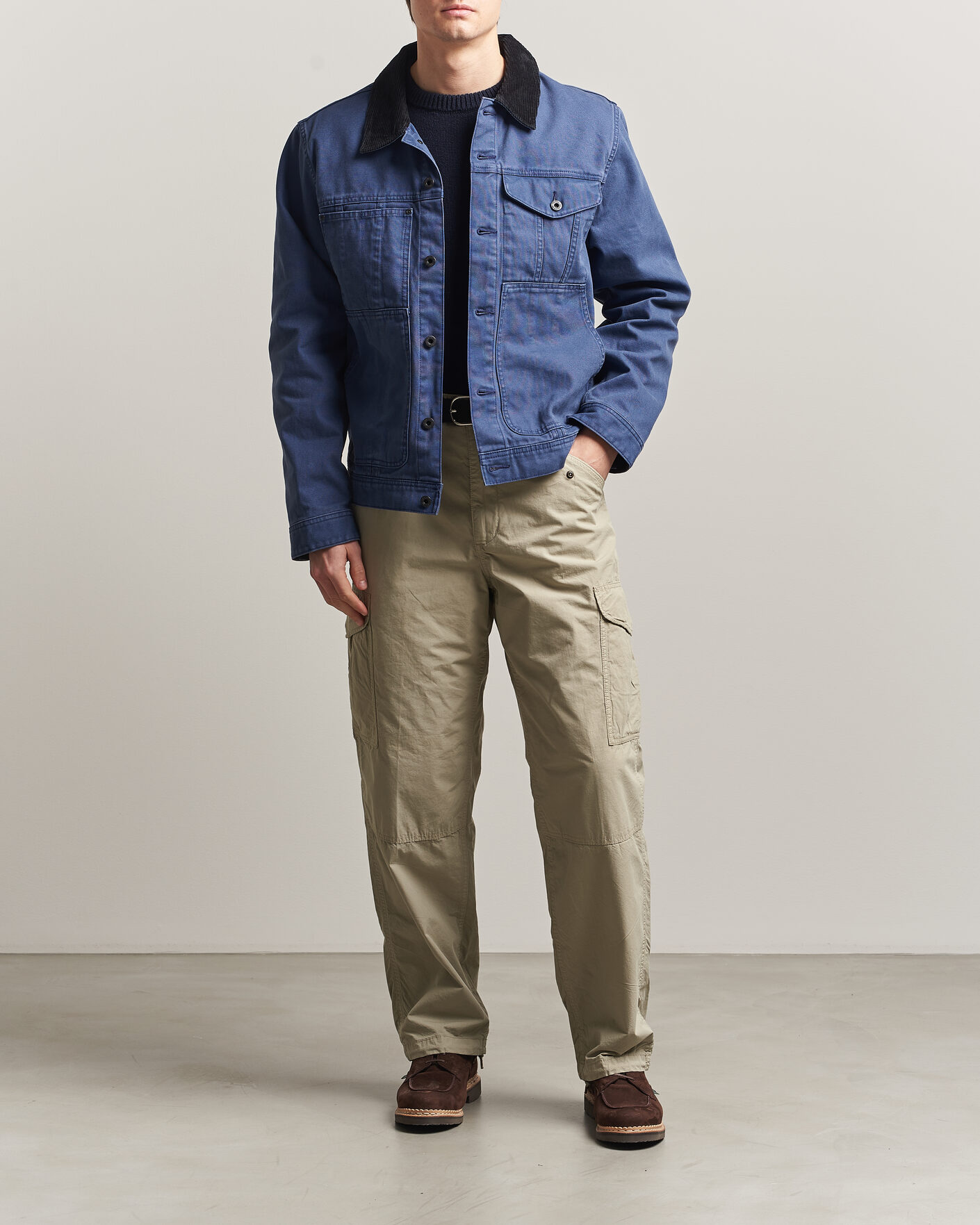 Mies | Housut | Filson | Tropical Poplin Cargo Pants Dried Sage