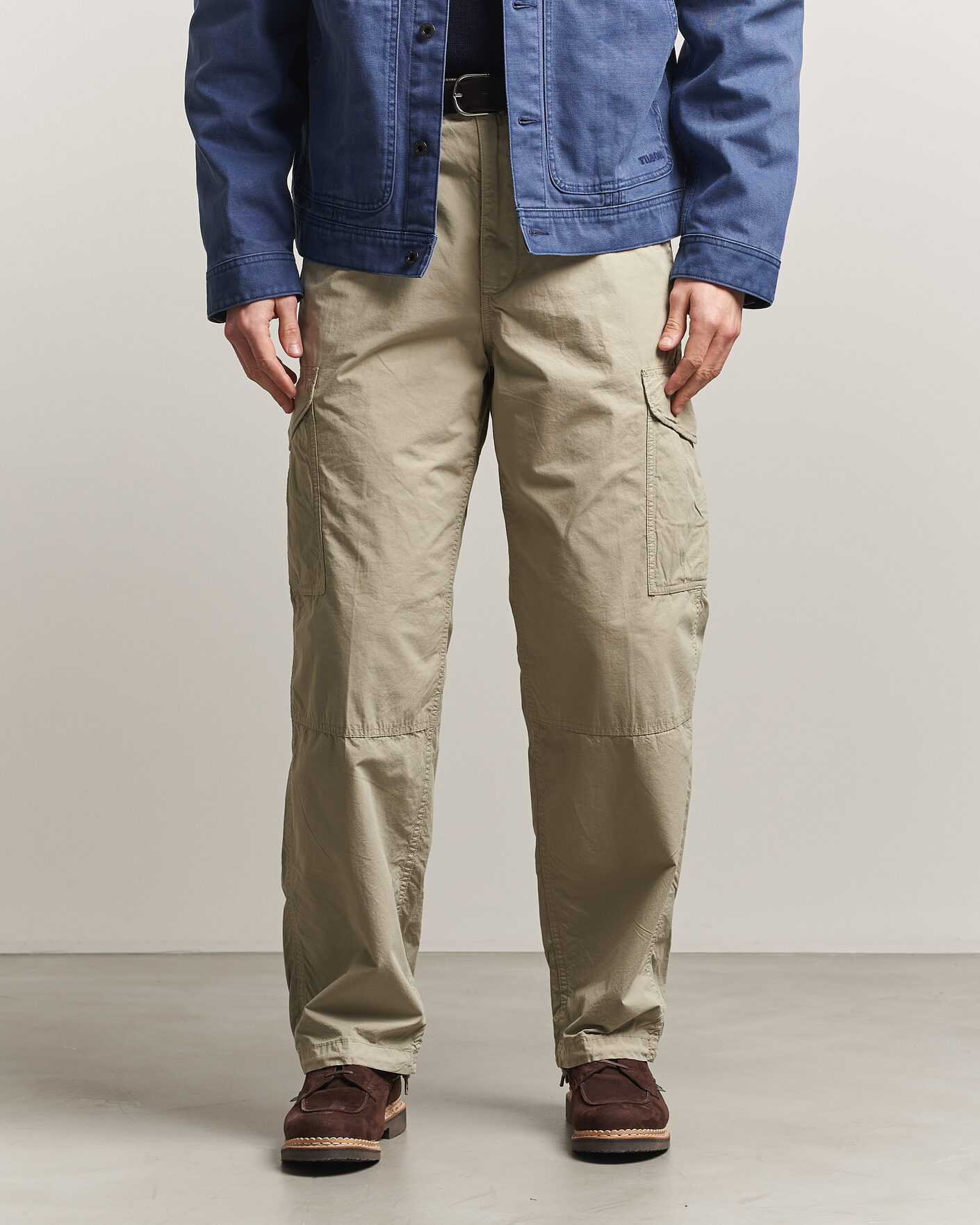 Mies | Housut | Filson | Tropical Poplin Cargo Pants Dried Sage