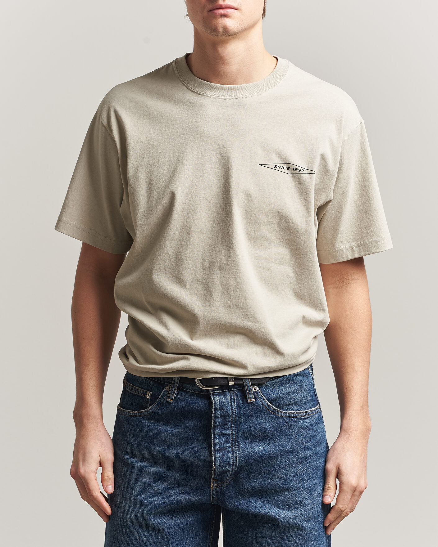 Mies | T-paidat | Filson | Diamond Graphic T-Shirt Sky Grey