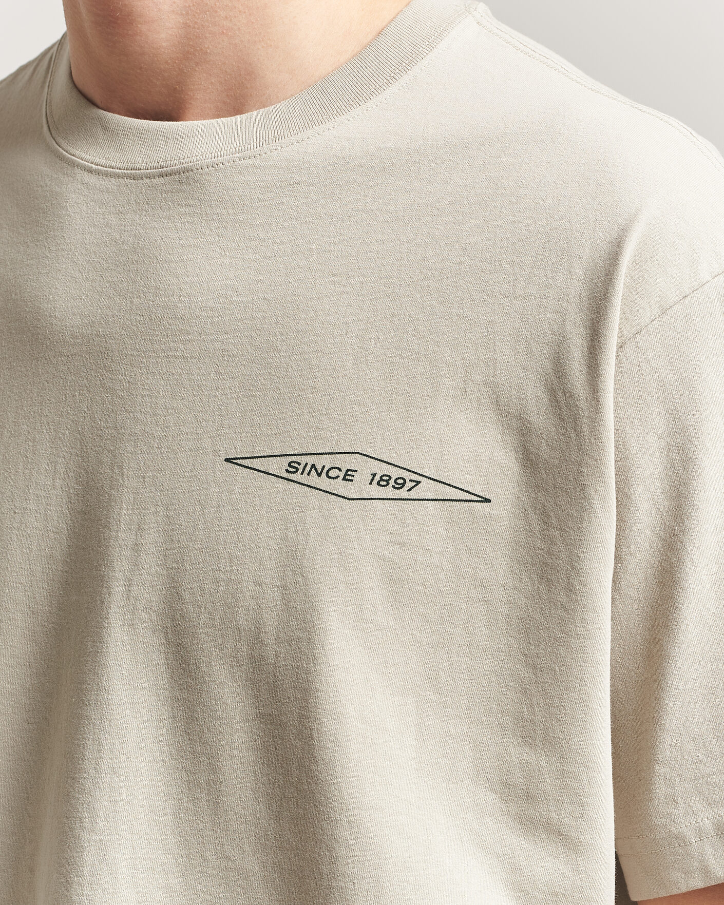 Mies | T-paidat | Filson | Diamond Graphic T-Shirt Sky Grey