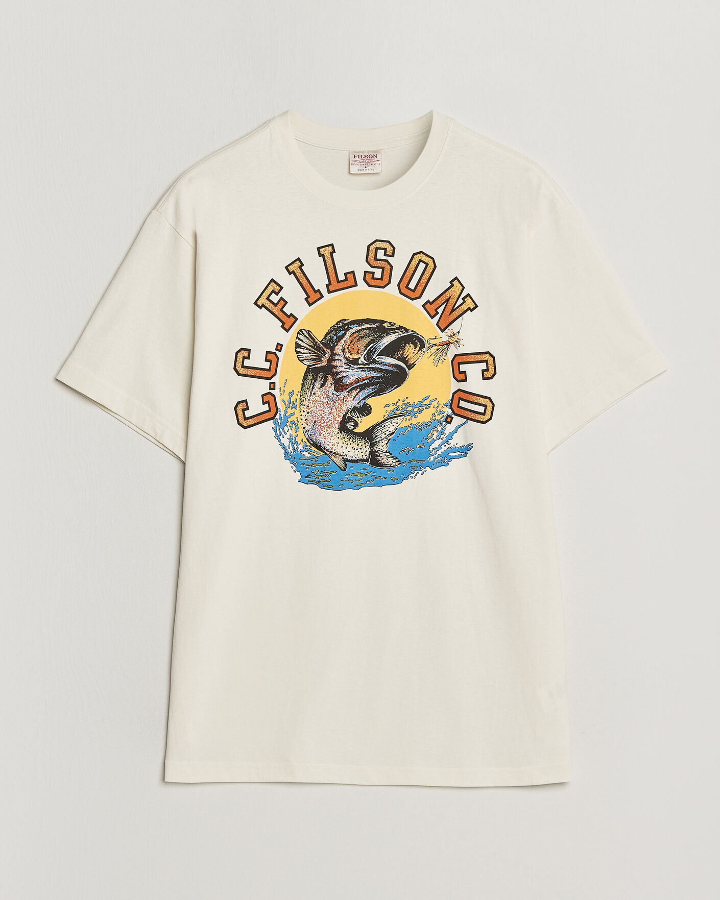 Mies | T-paidat | Filson | Dry Fly Graphic T-Shirt Basswood