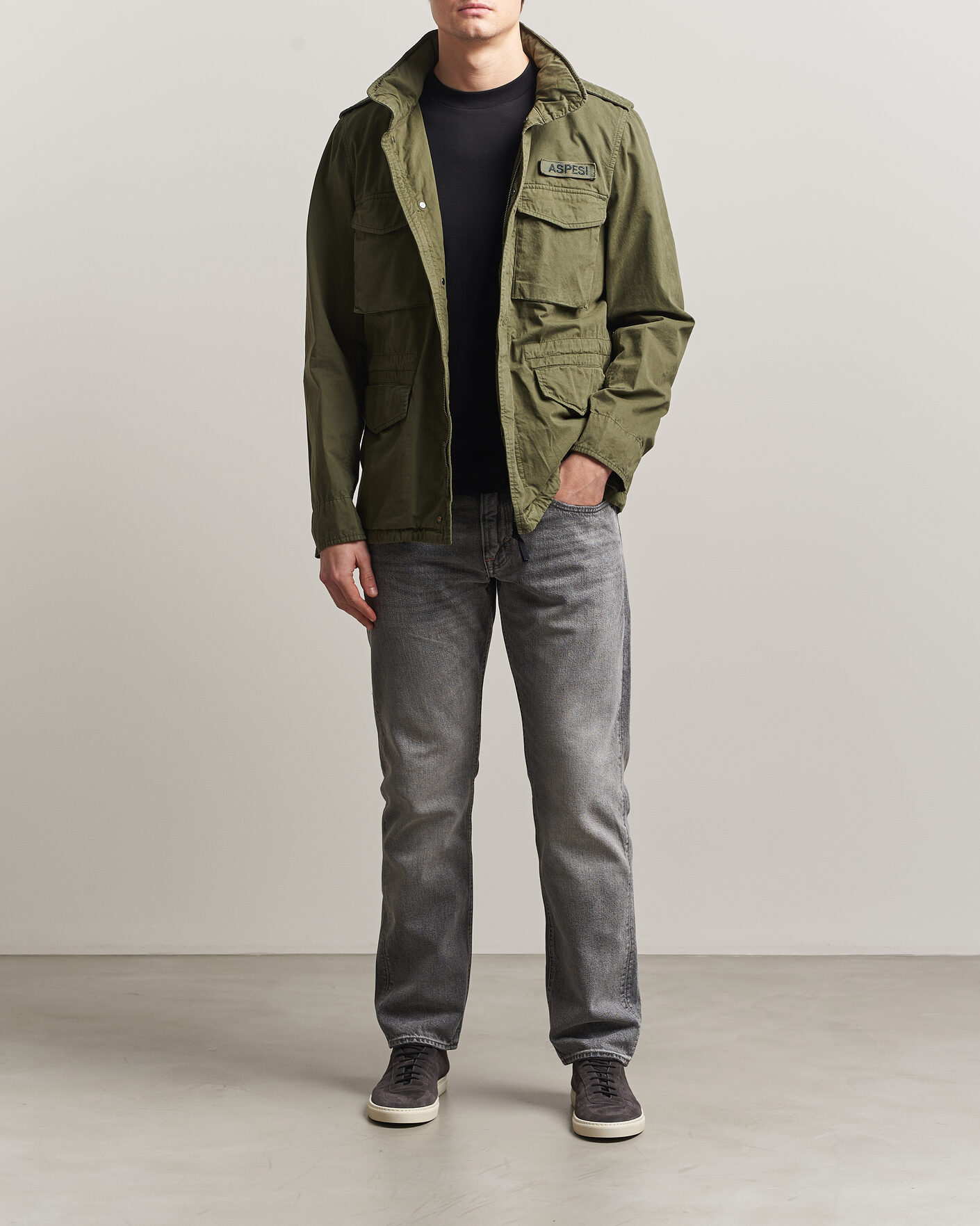 Mies | Farkut | -1 Nordic Denim | Regular Fit Jeans Summer Grey