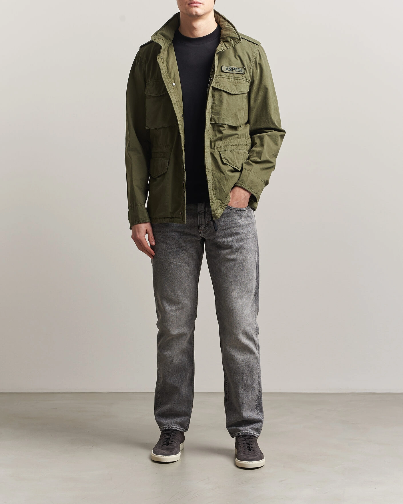 Mies | Housut | -1 Nordic Denim | Regular Fit Jeans Summer Grey