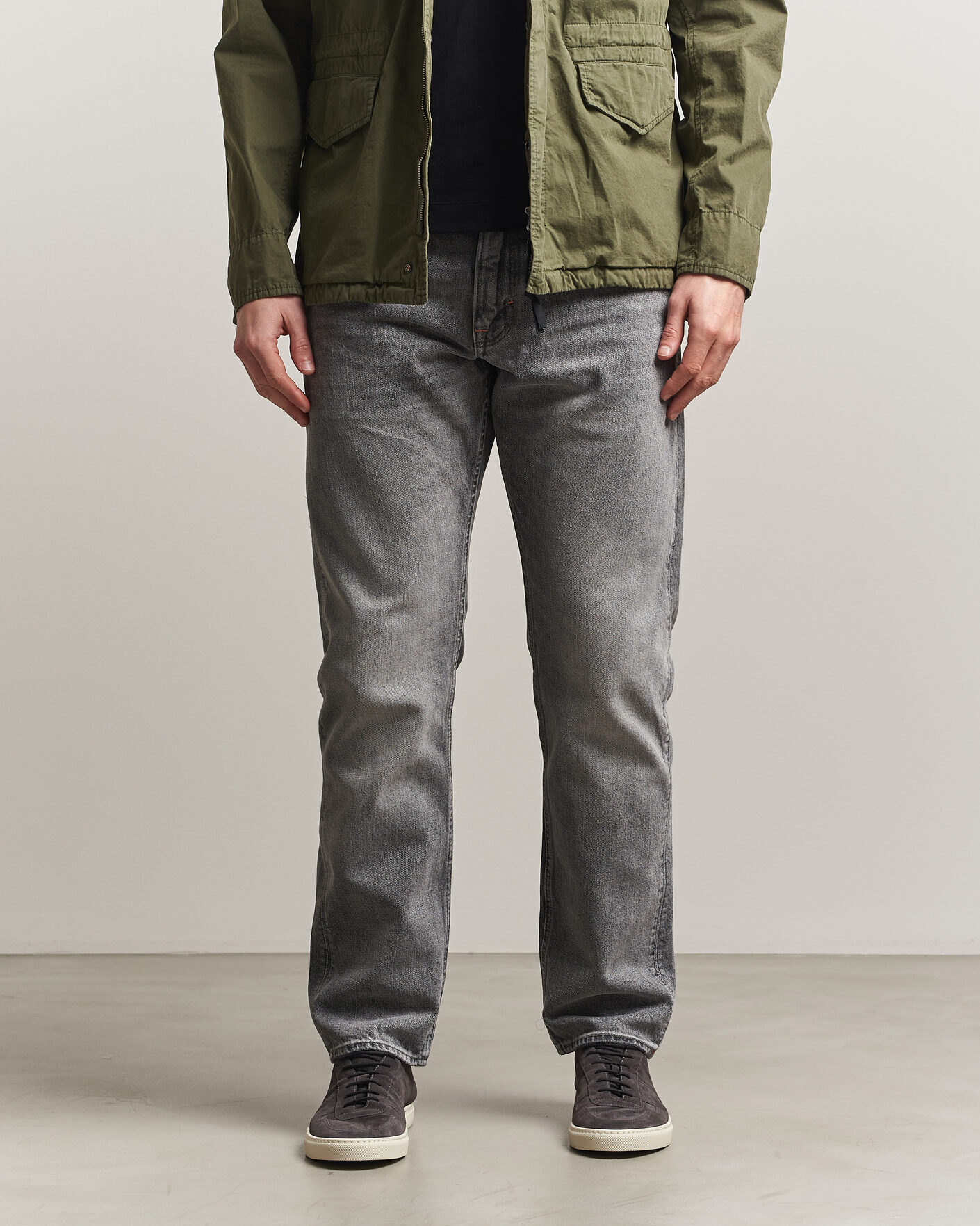 Mies | Housut | -1 Nordic Denim | Regular Fit Jeans Summer Grey