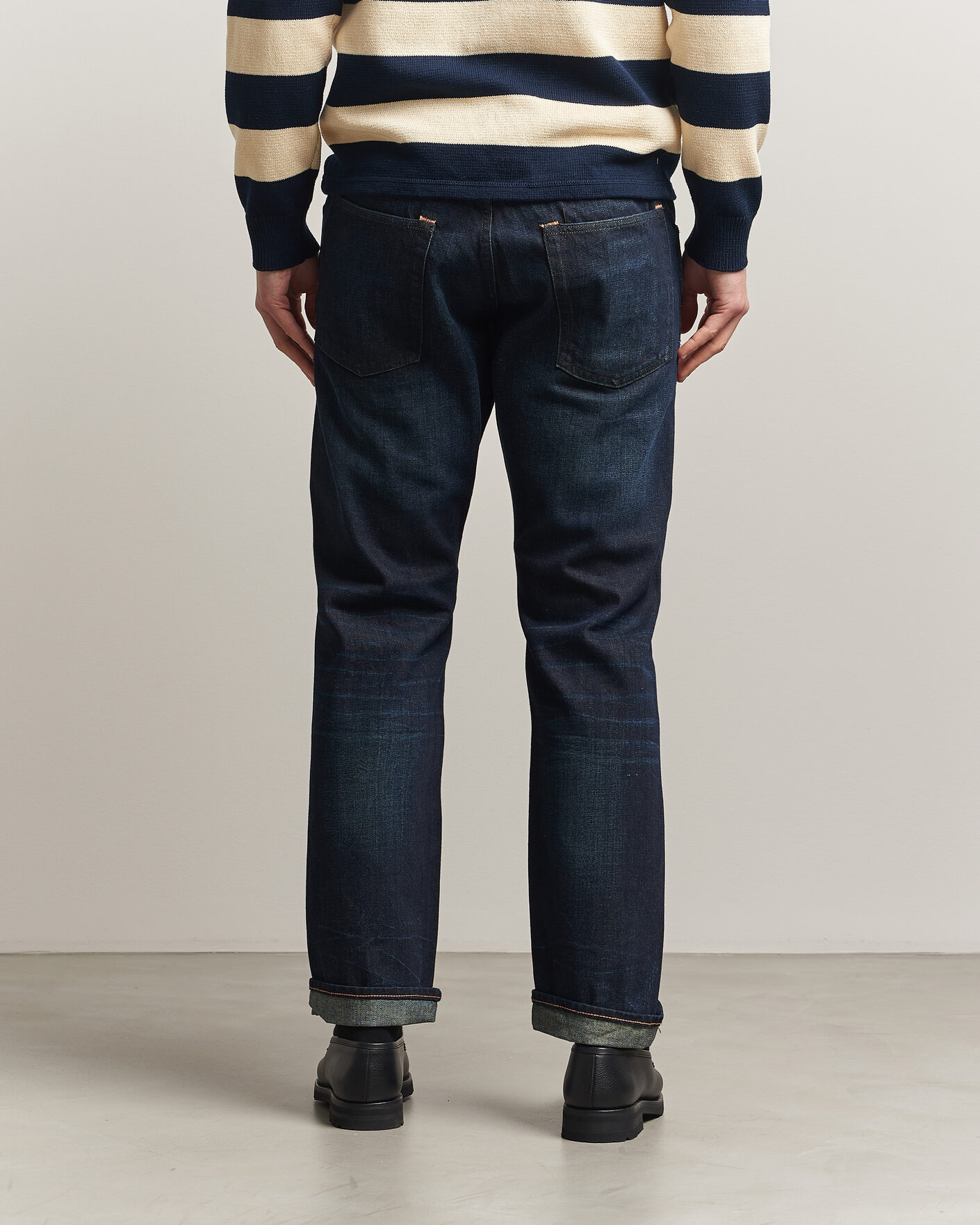 Mies | Farkut | -1 Nordic Denim | Regular Fit Selvedge Jeans Connoisseur Blue