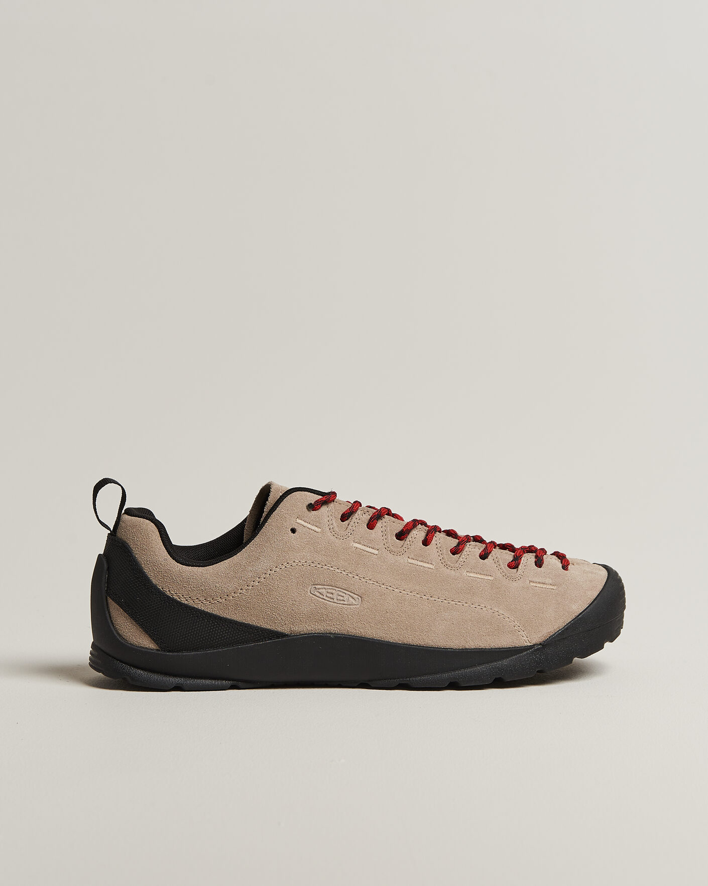 Mies | Maastojuoksukengät | KEEN | Jasper Suede Sneaker Silver Mink