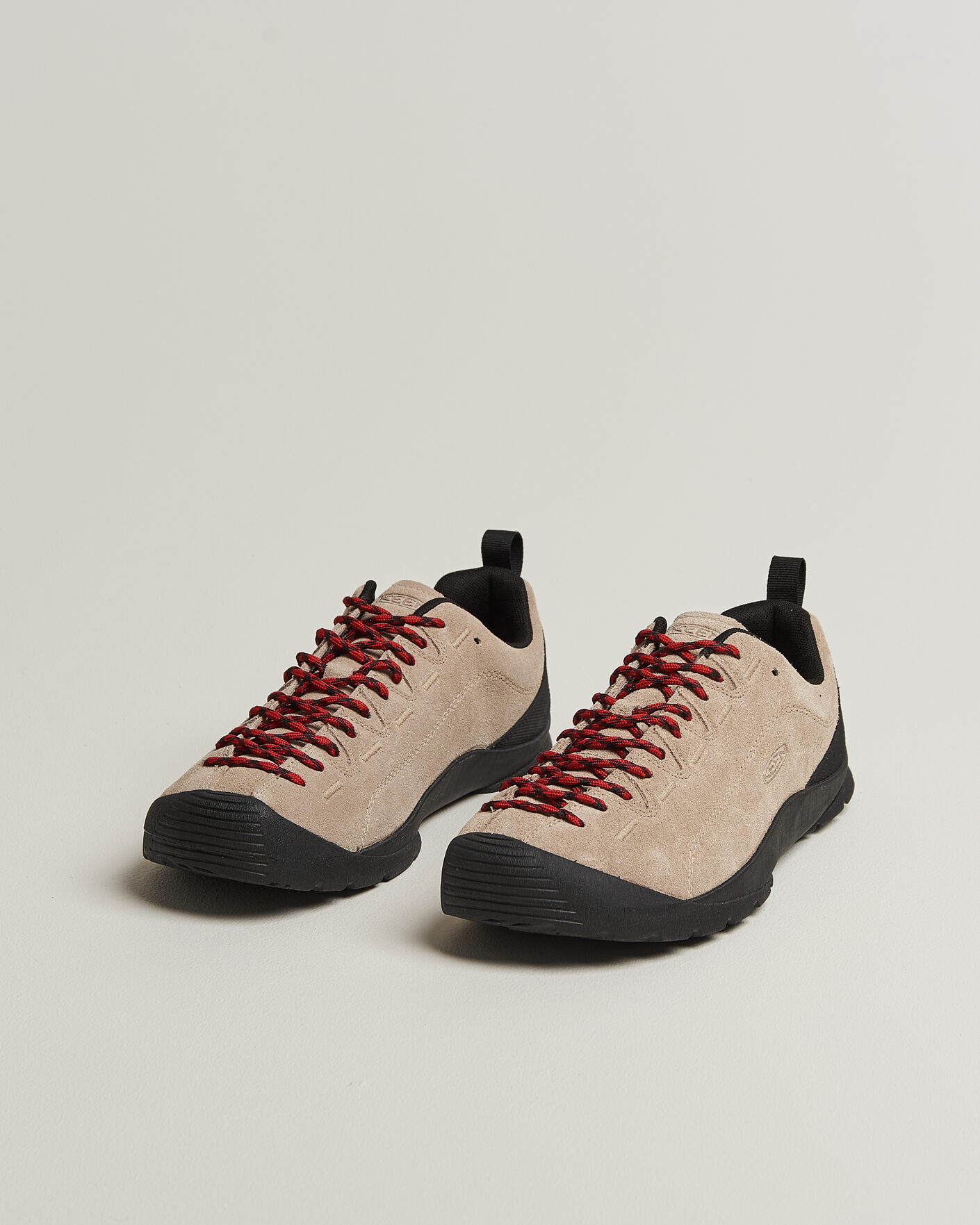 Mies | Maastojuoksukengät | KEEN | Jasper Suede Sneaker Silver Mink