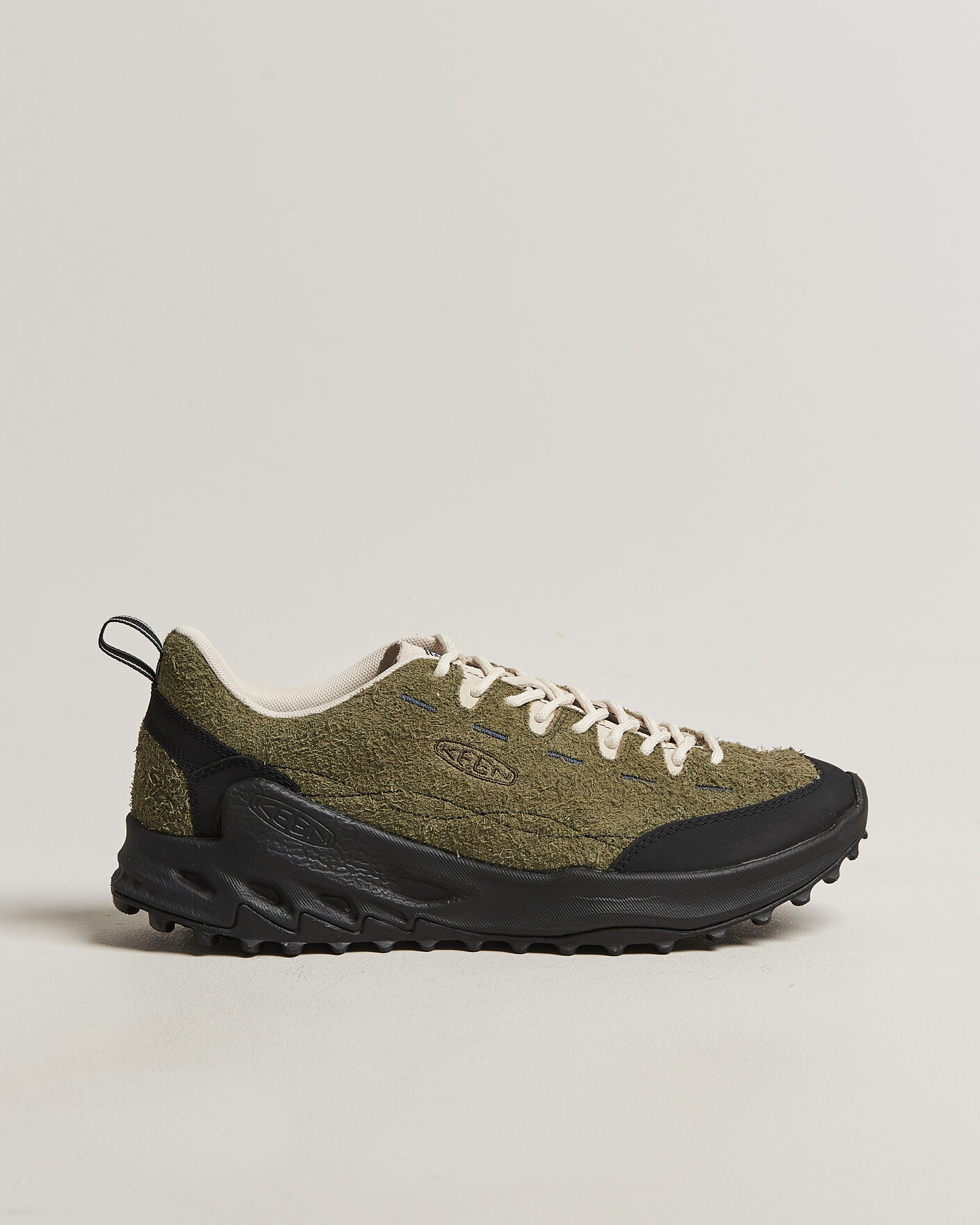 Mies | Maastojuoksukengät | KEEN | Jasper Zionic Suede Sneaker Dark Olive