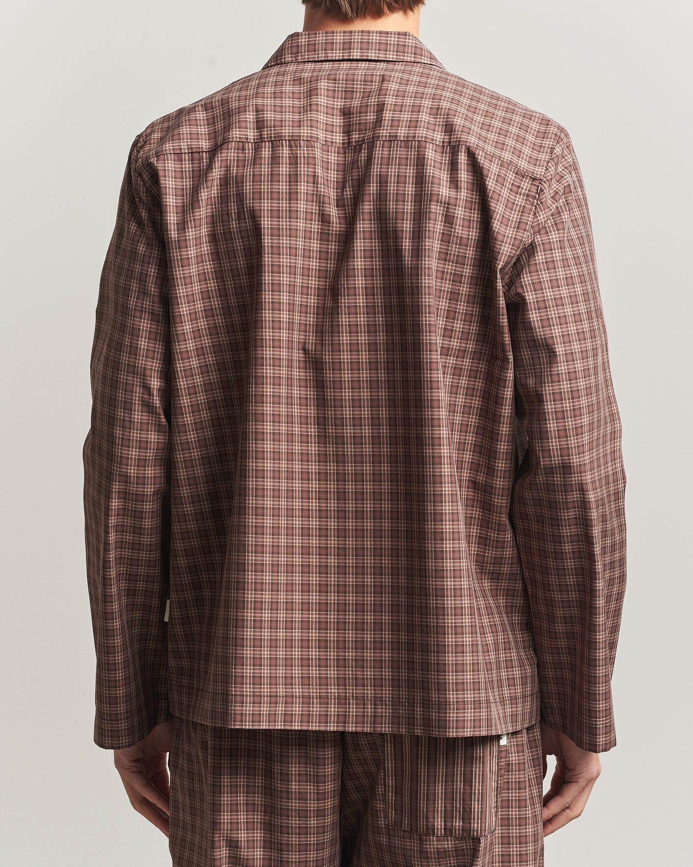 Mies | Yöpuvut ja kylpytakit | Tekla | Fine Twill Pyjama Shirt Serra Checks