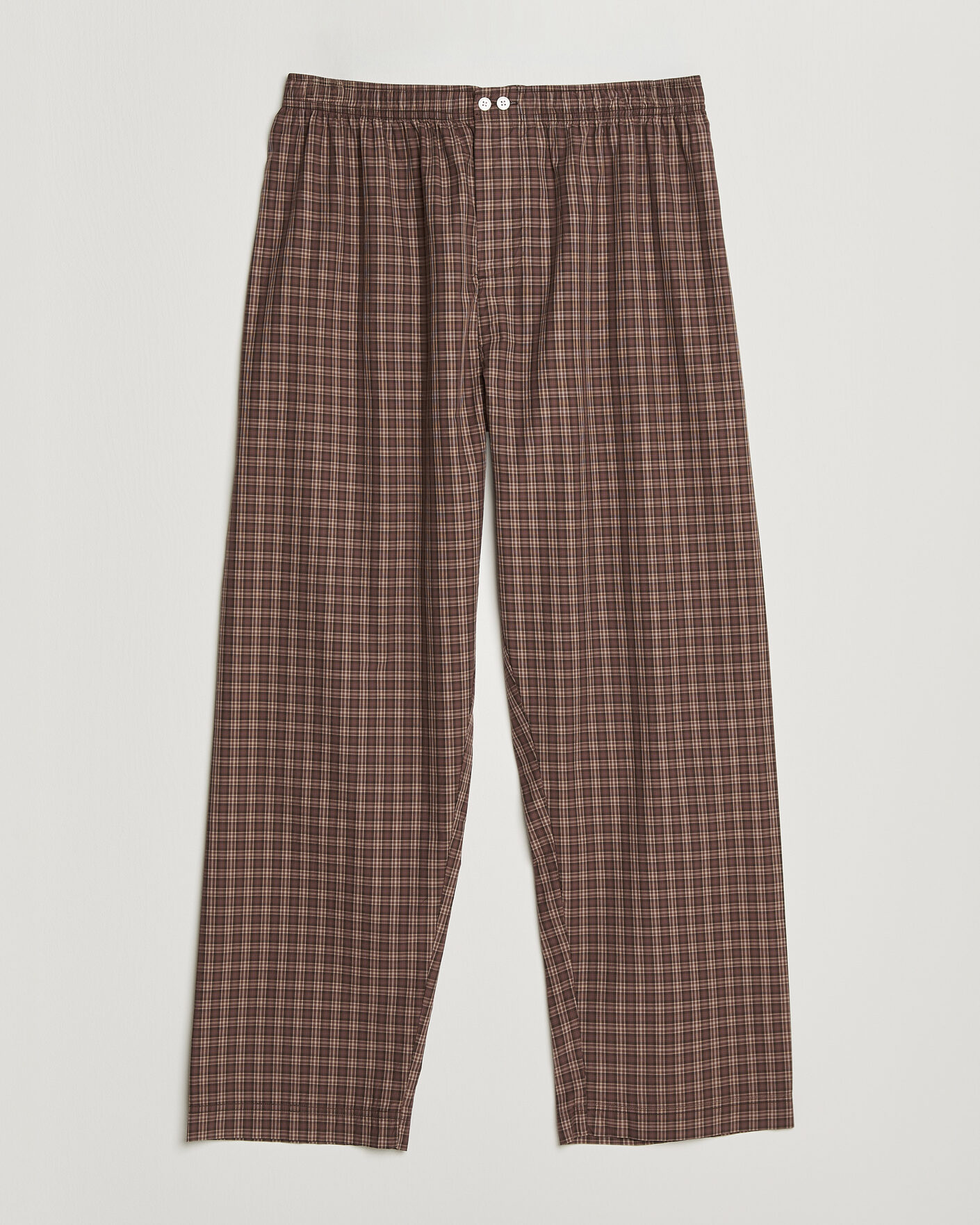 Miehet |  | Tekla | Fine Twill Pyjama Pants Serra Checks