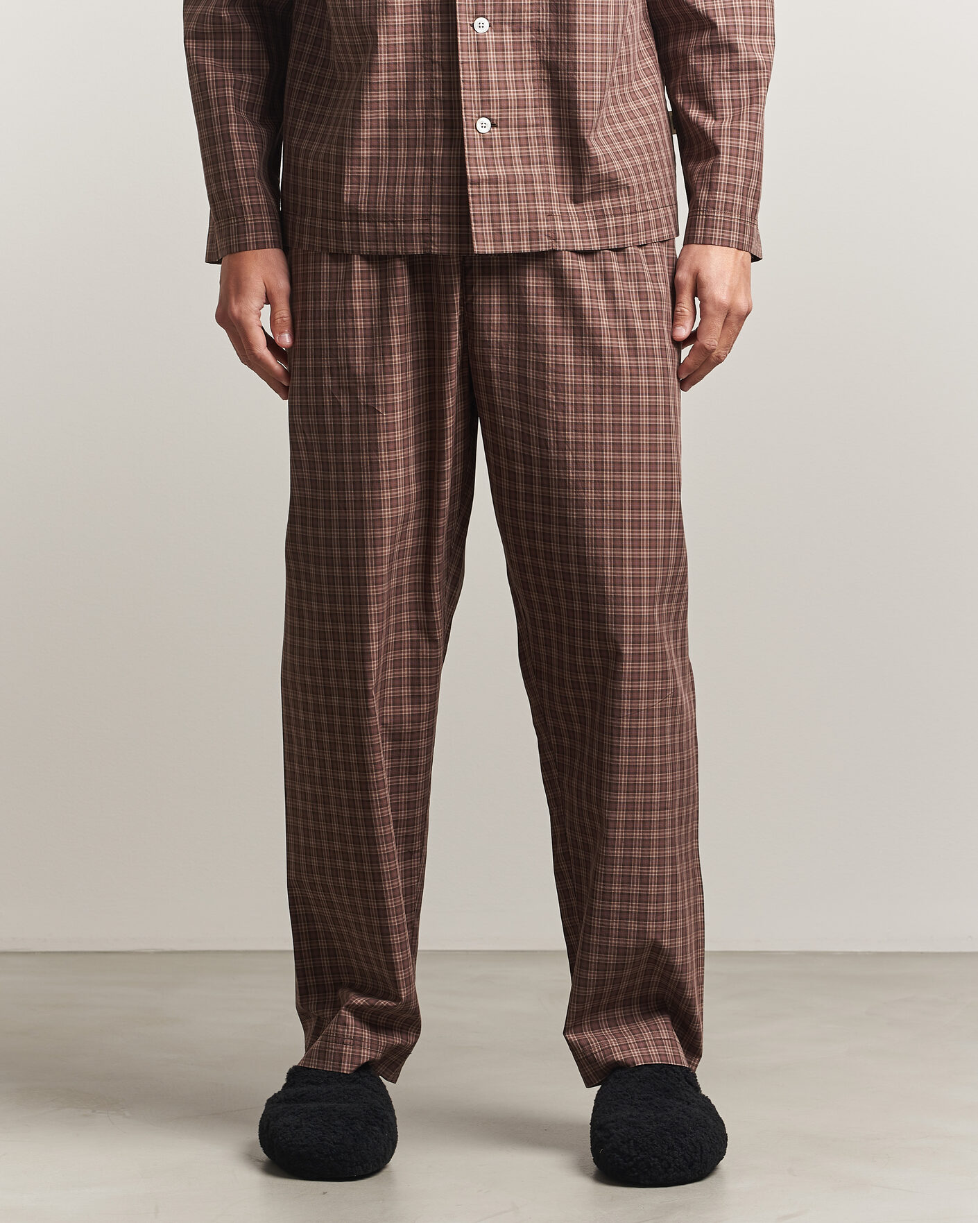 Mies | Yöpuvut ja kylpytakit | Tekla | Fine Twill Pyjama Pants Serra Checks