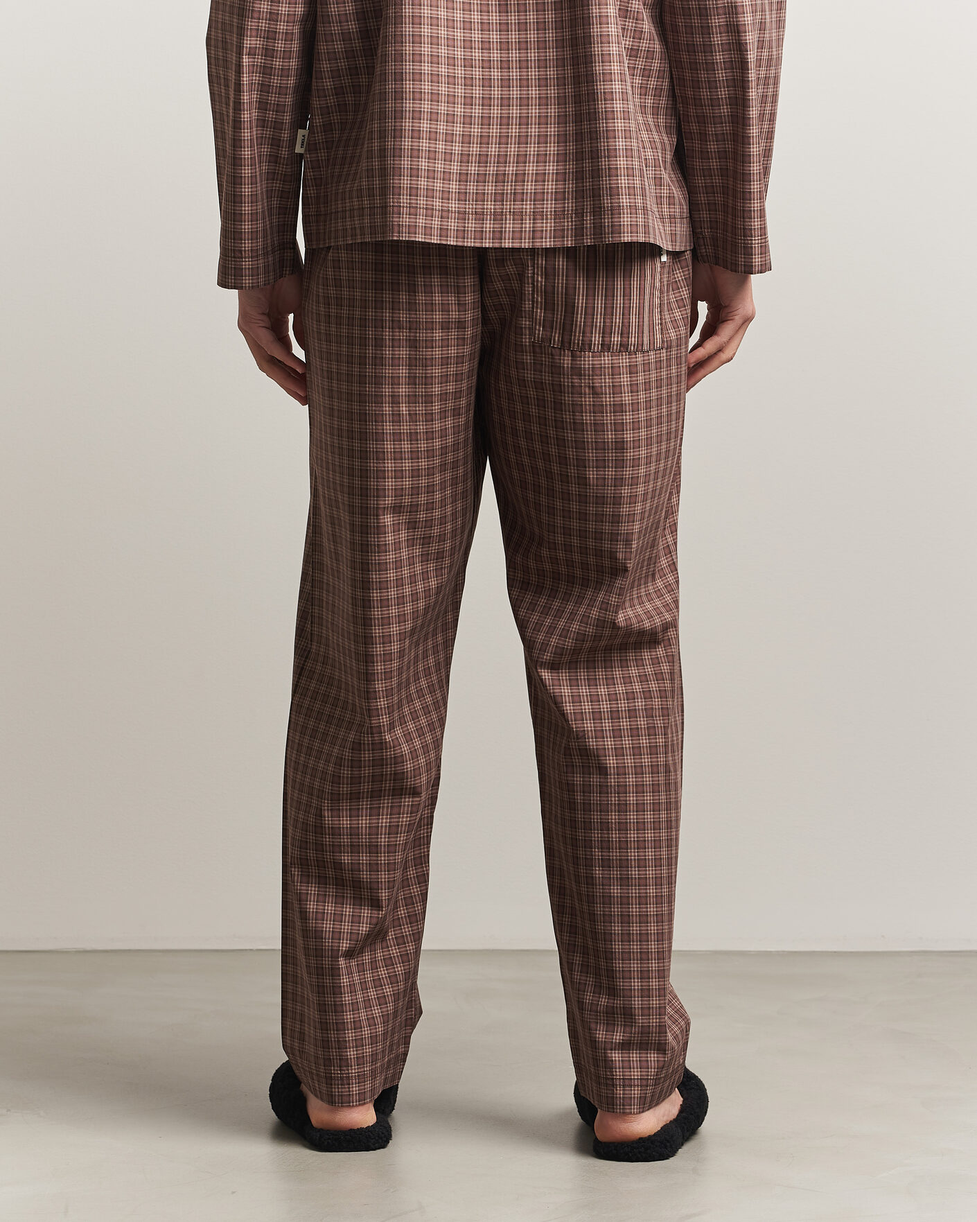 Mies | Yöpuvut ja kylpytakit | Tekla | Fine Twill Pyjama Pants Serra Checks