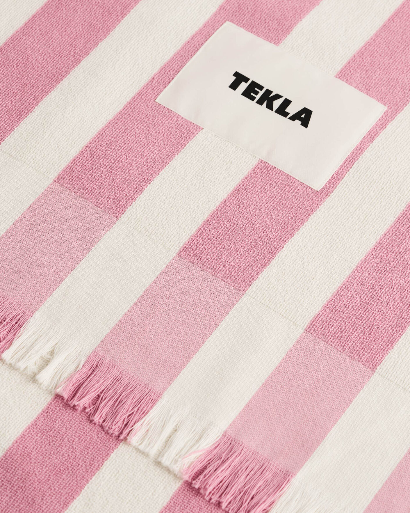 Mies | Tekstiilit | Tekla | Organic Terry Beach Towel Palma Stripes