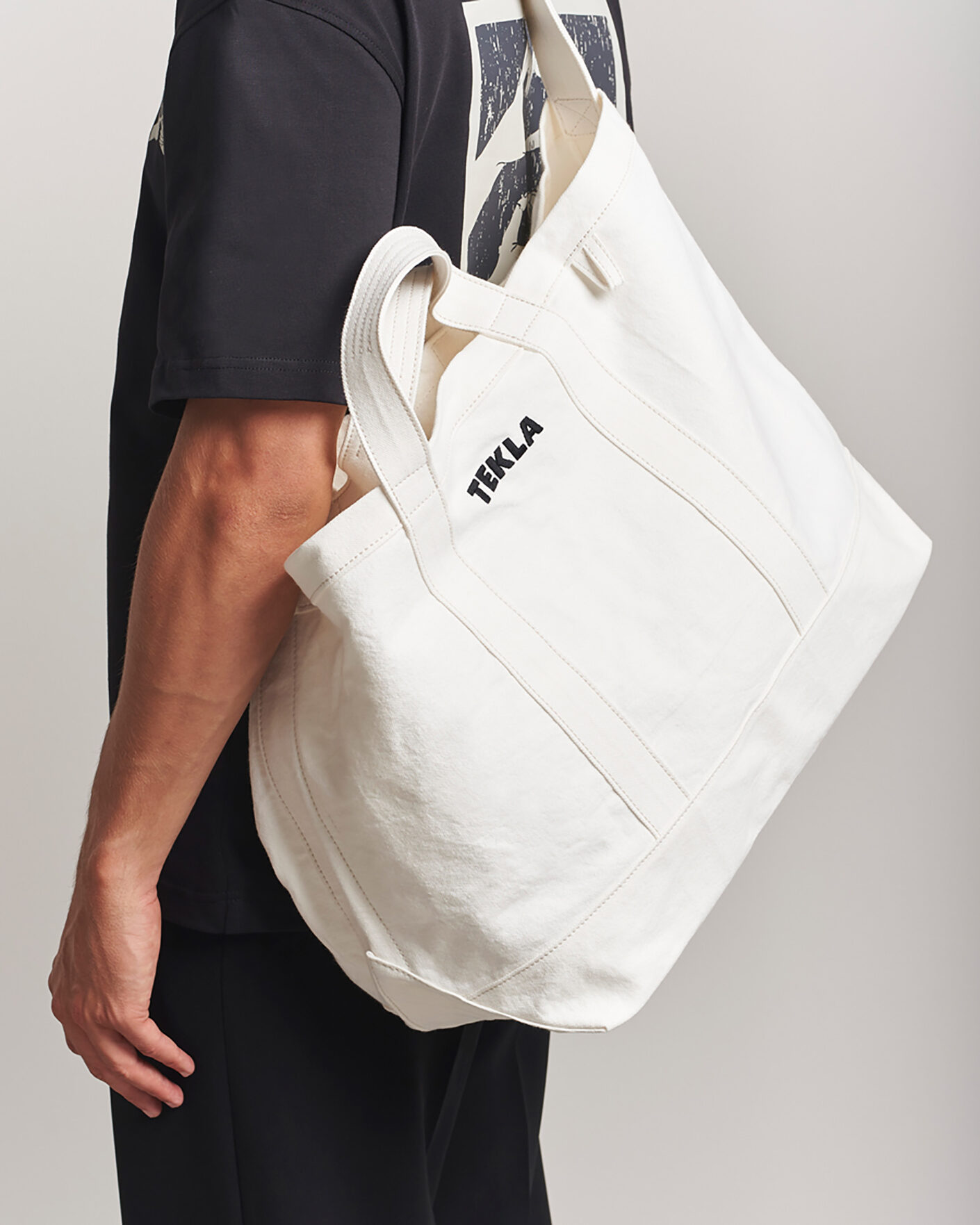 Mies | Laukut | Tekla | Beach Bag Ivory