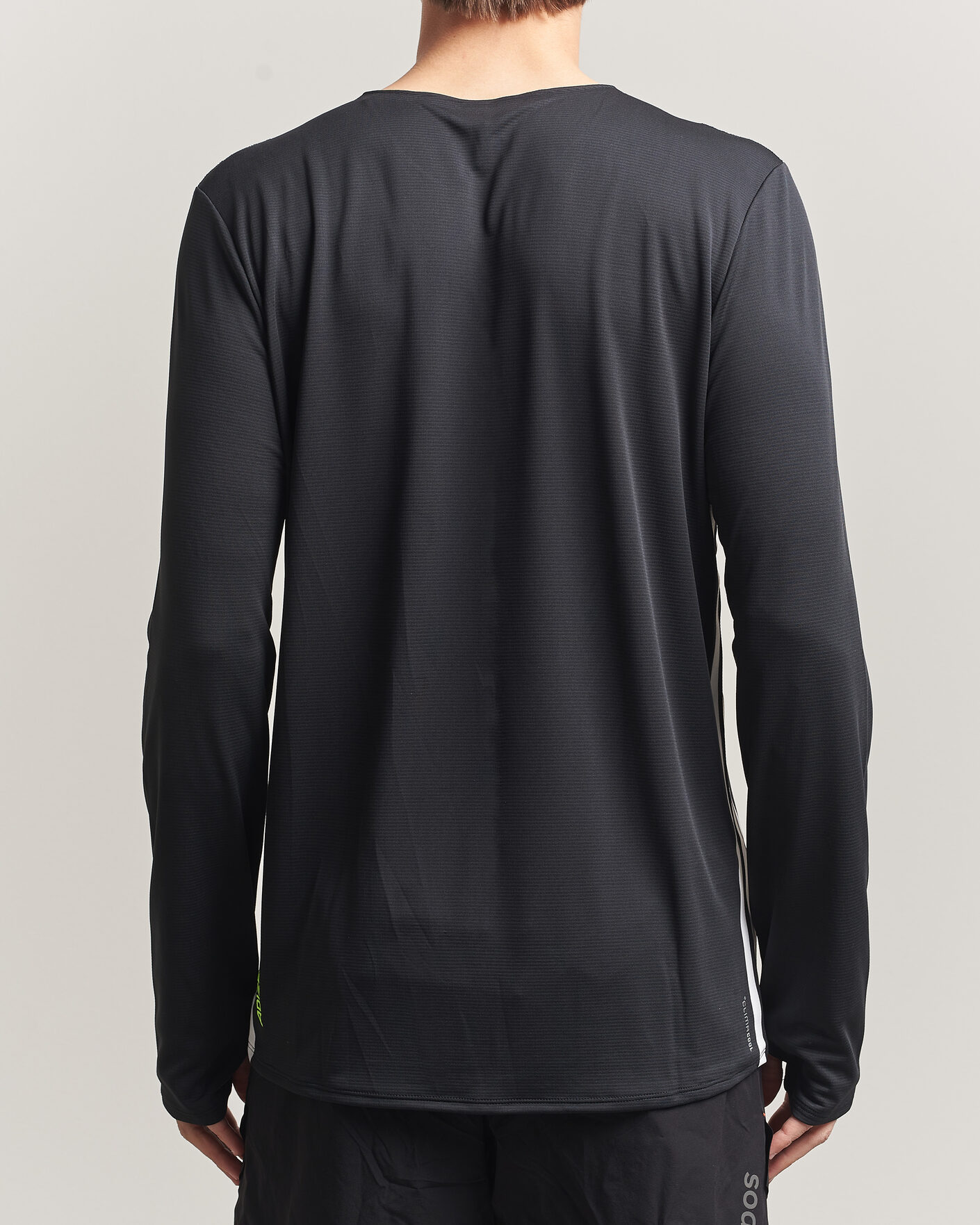 Mies | T-paidat | adidas Performance | ADIZERO Running Long Sleeve T-Shirt Black