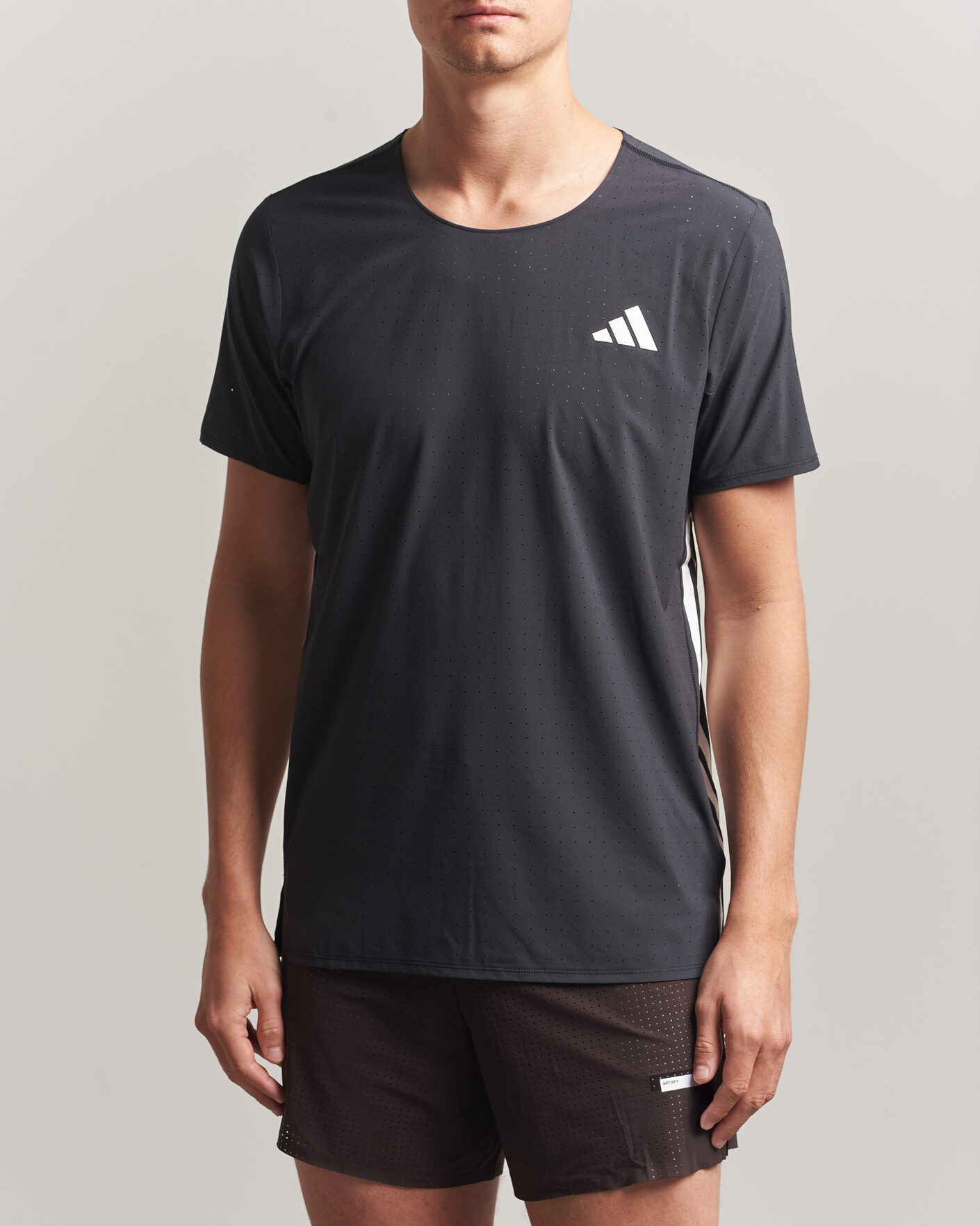 Mies | T-paidat | adidas Performance | ADIZERO Running T-Shirt Black