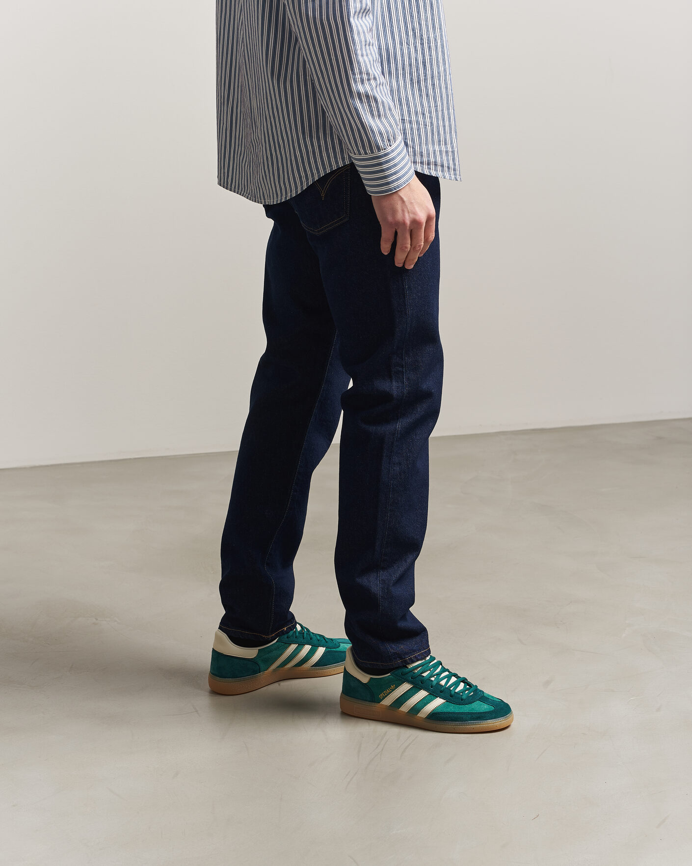 Mies | Tennarit | adidas Originals | Handball Spezial Sneaker Green/White