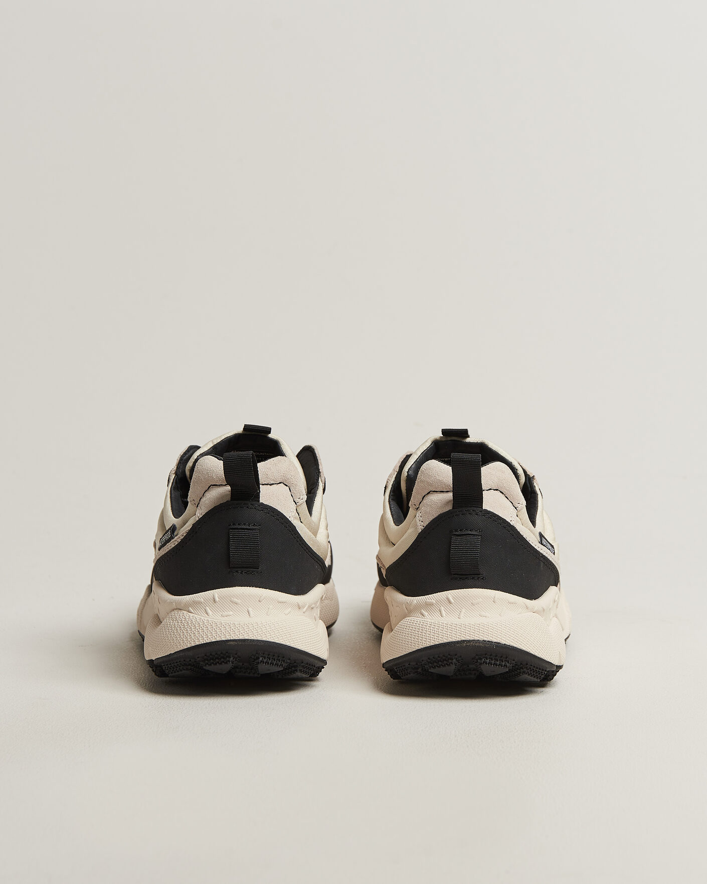 Mies | Tennarit | Flower Mountain | Iwano 2 Suede/Nylon Trail Sneaker White/Black