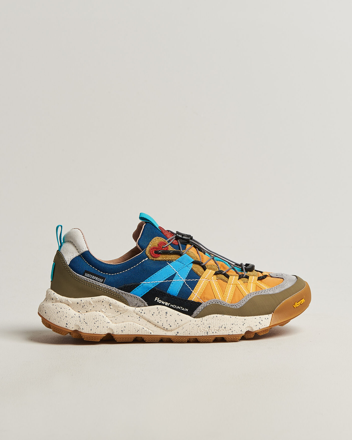 Mies | Tennarit | Flower Mountain | Iwano 2 Suede/Nylon Trail Sneaker Multi