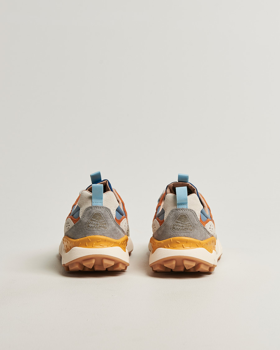 Mies | Tennarit | Flower Mountain | Yamano 3 Suede/Nylon Sneaker Blue Mix