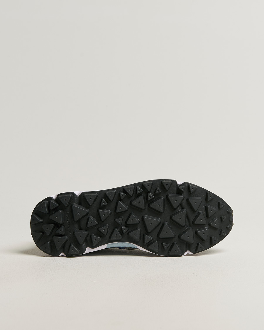 Mies | Tennarit | Flower Mountain | Yamano 3 Suede/Nylon Sneaker Light Blue