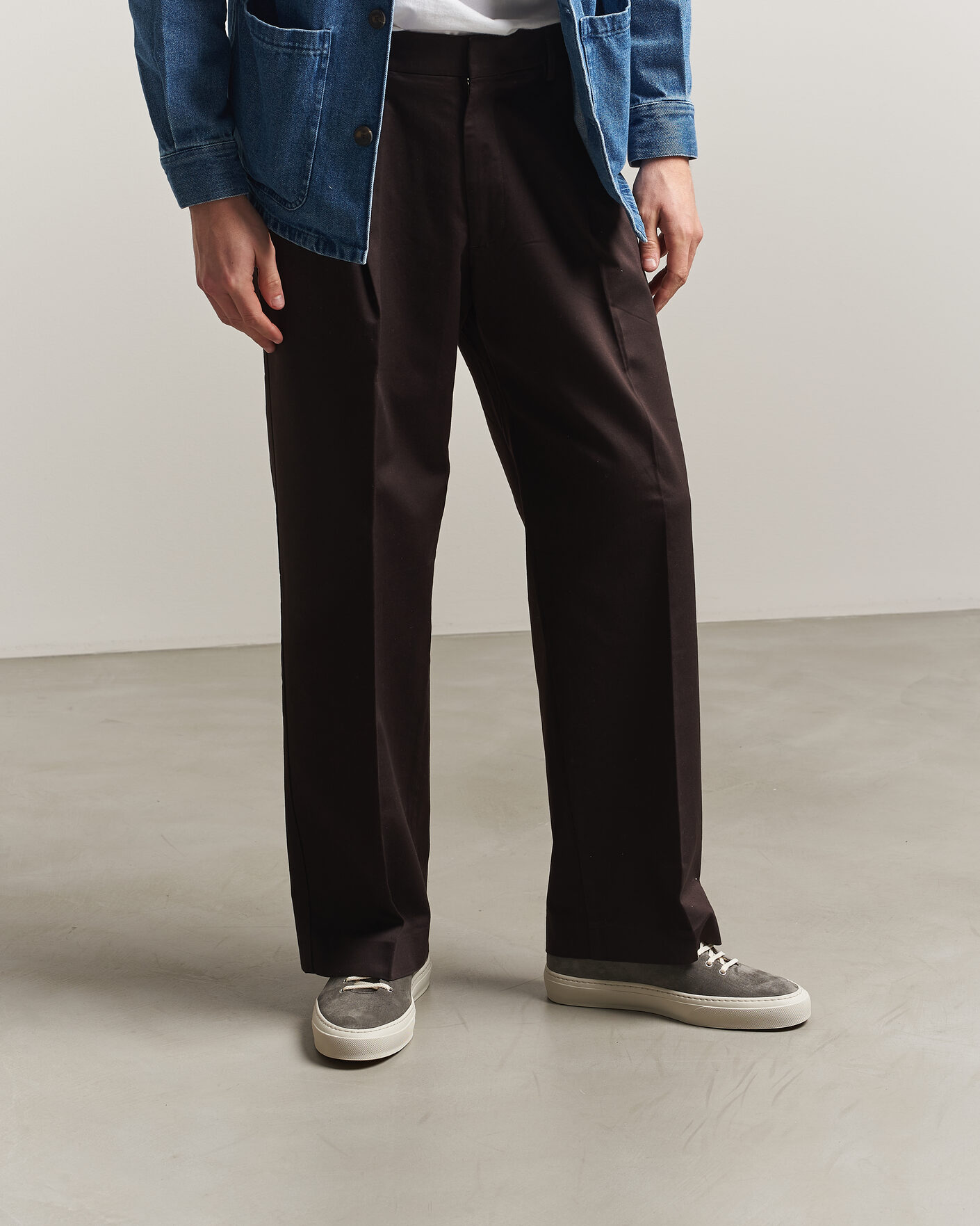 Mies | Tennarit | CQP | Genoa Suede Deck Shoe Graphite