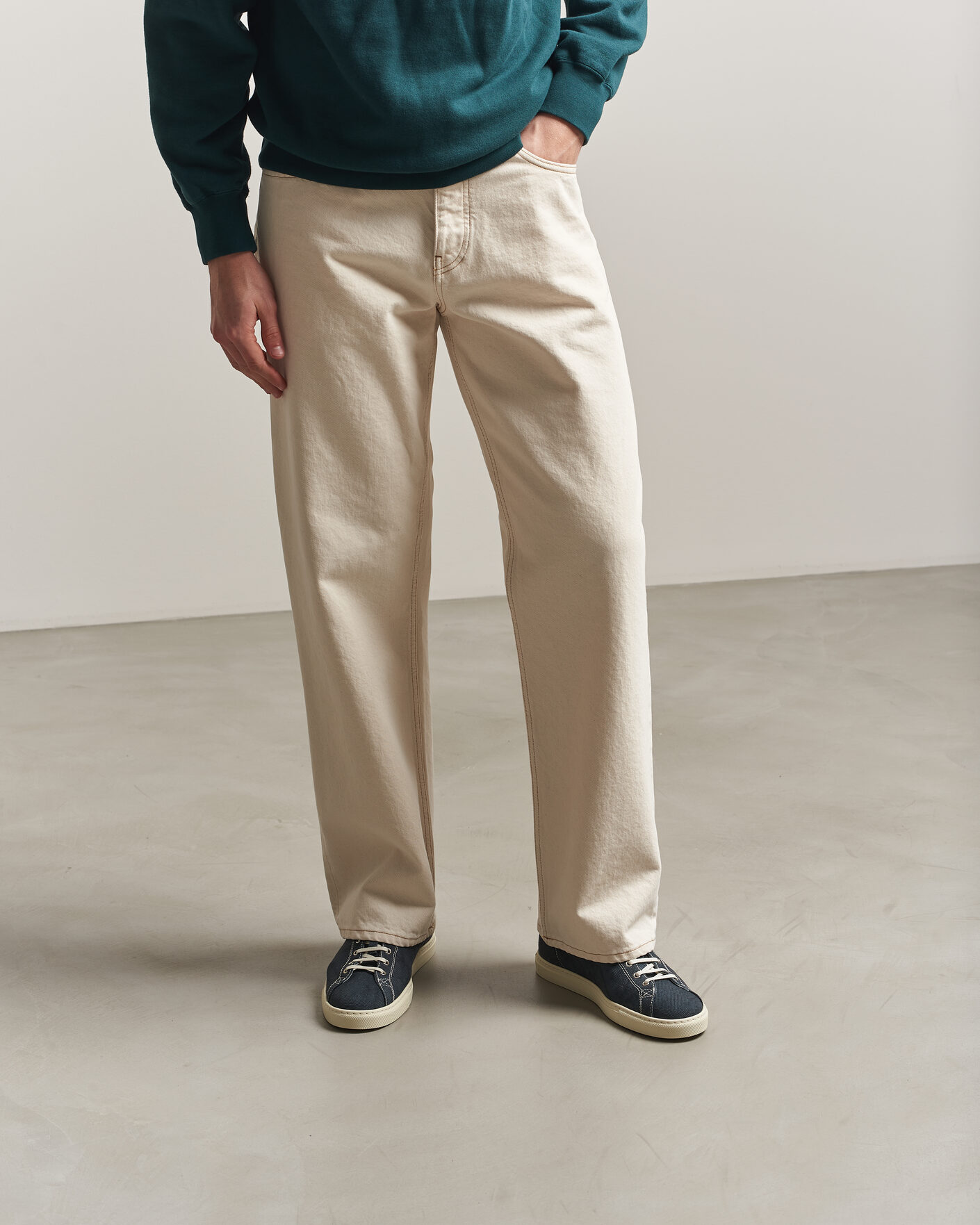 Mies | Tennarit | CQP | Racquet Canvas Sneaker Indigo
