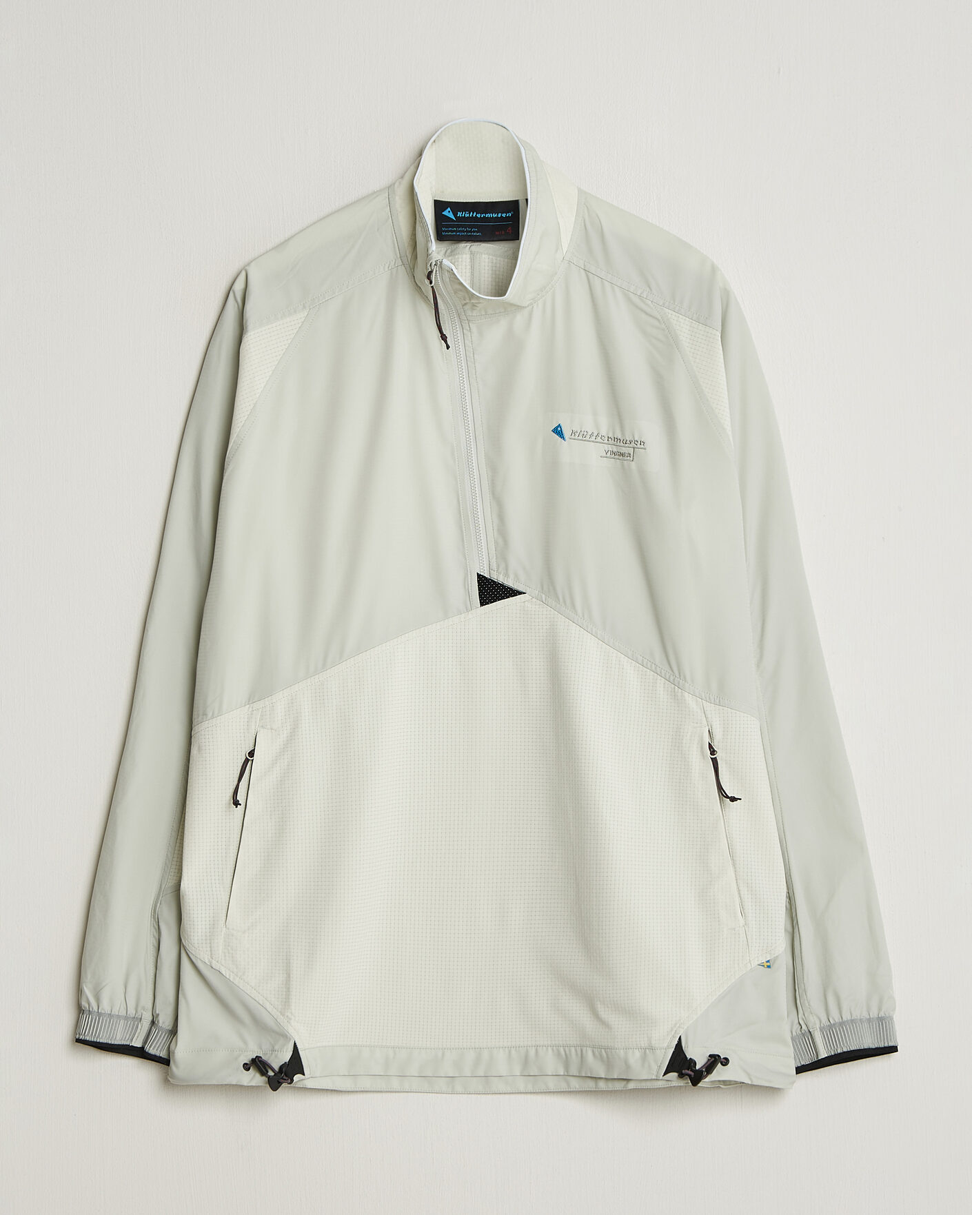 Mies | Takit | Klättermusen | Vingner Anorak Mercury Blue/Cristal Gree