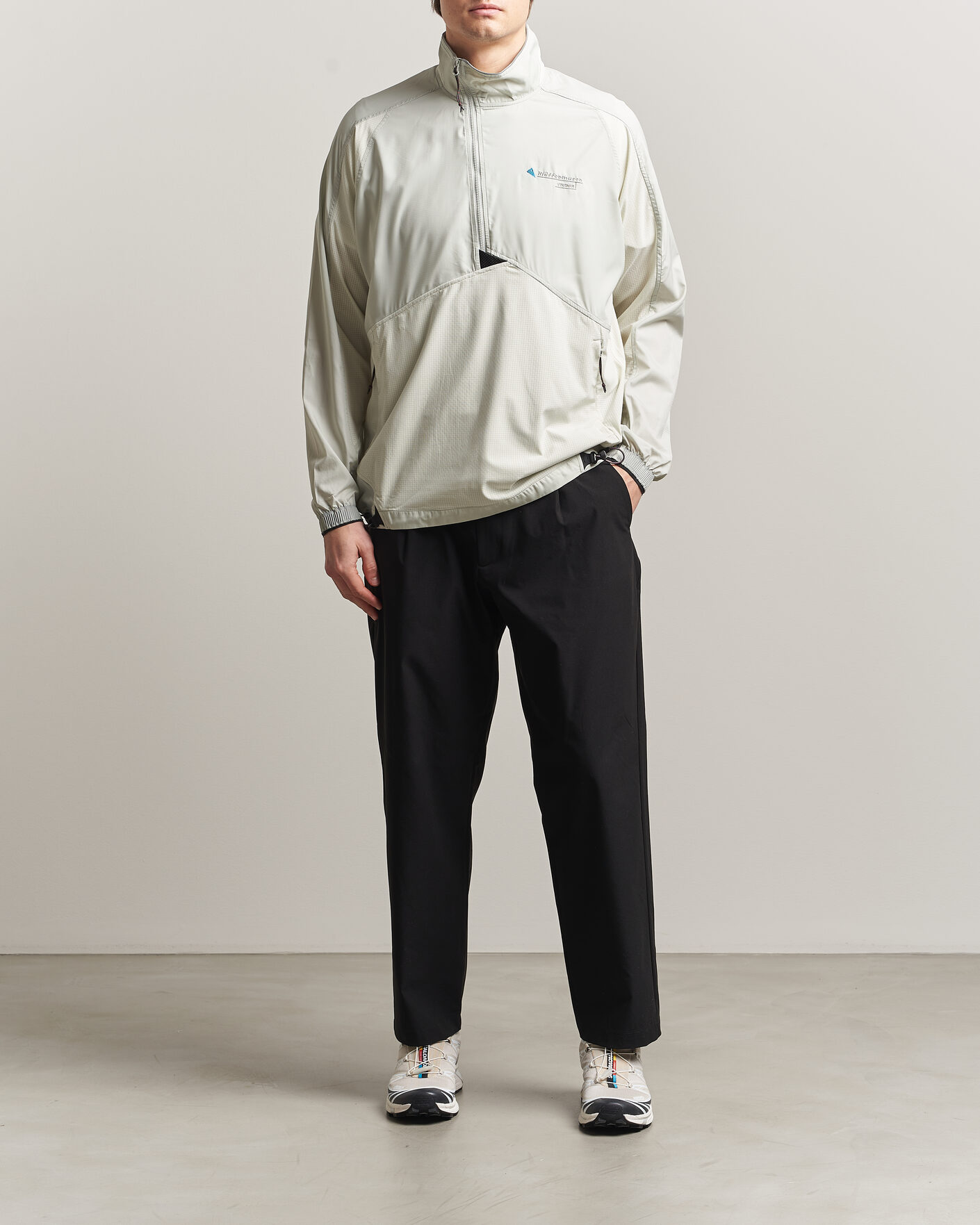 Mies | Takit | Klättermusen | Vingner Anorak Mercury Blue/Cristal Gree