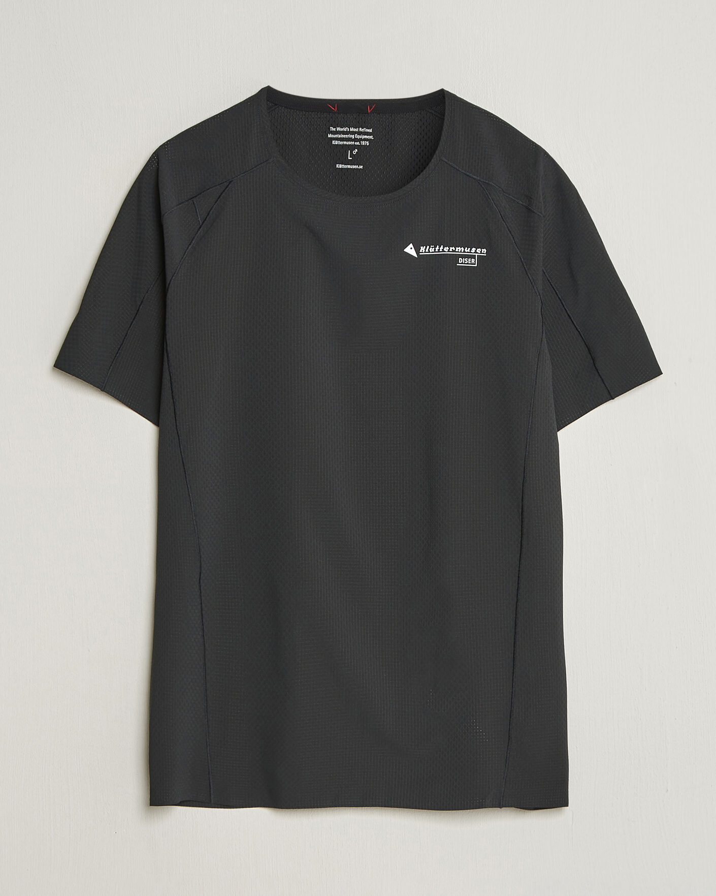 Mies | T-paidat | Klättermusen | Diser Lightweight T-Shirt Black