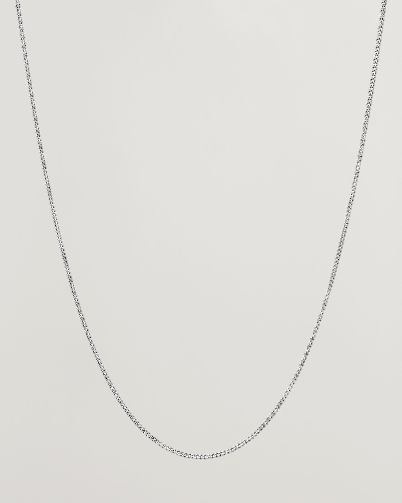 Mies | Korut | Tom Wood | Jil Chain 20,5 Inches Silver