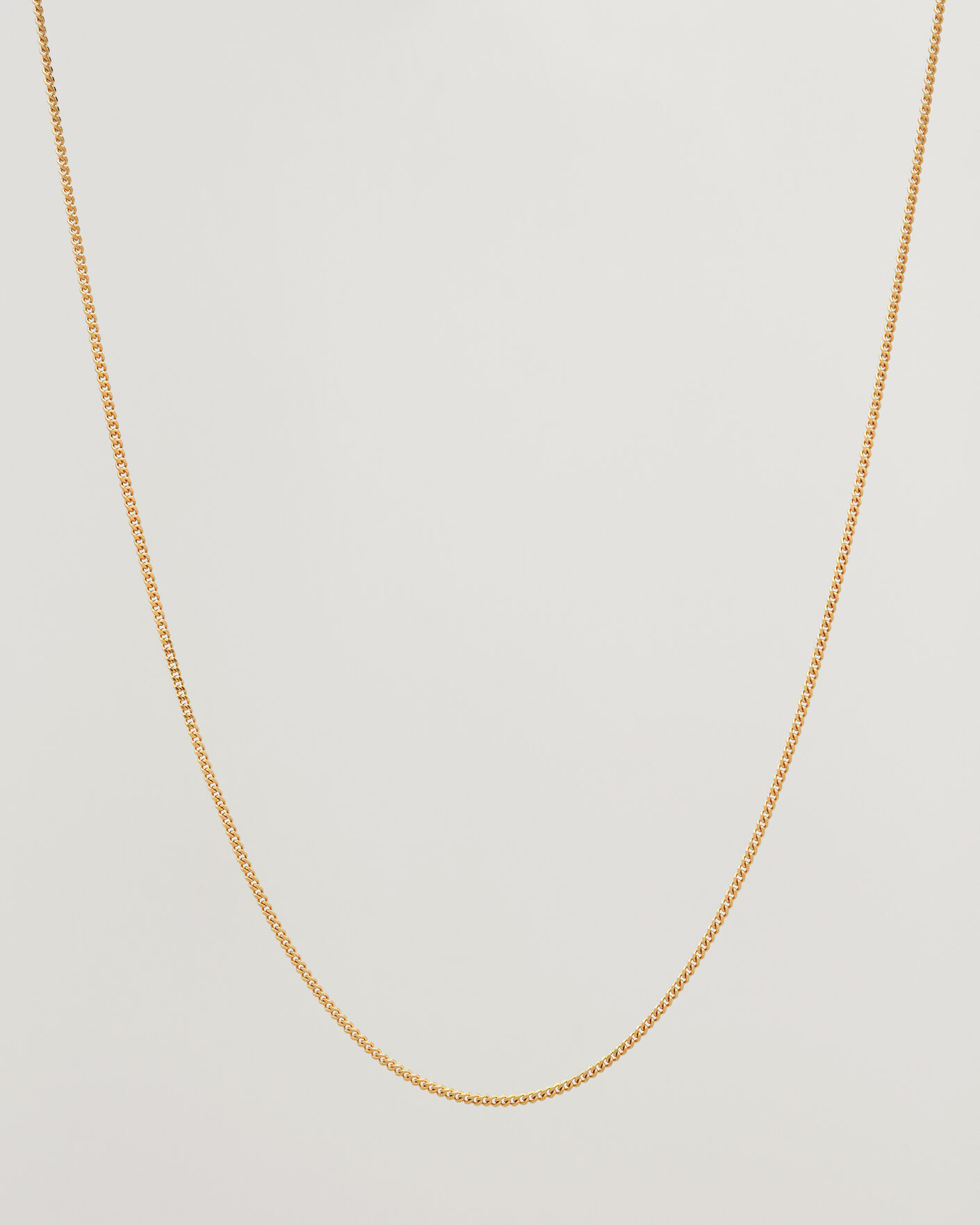 Mies | Korut | Tom Wood | Jil Chain 20,5 Inches Gold