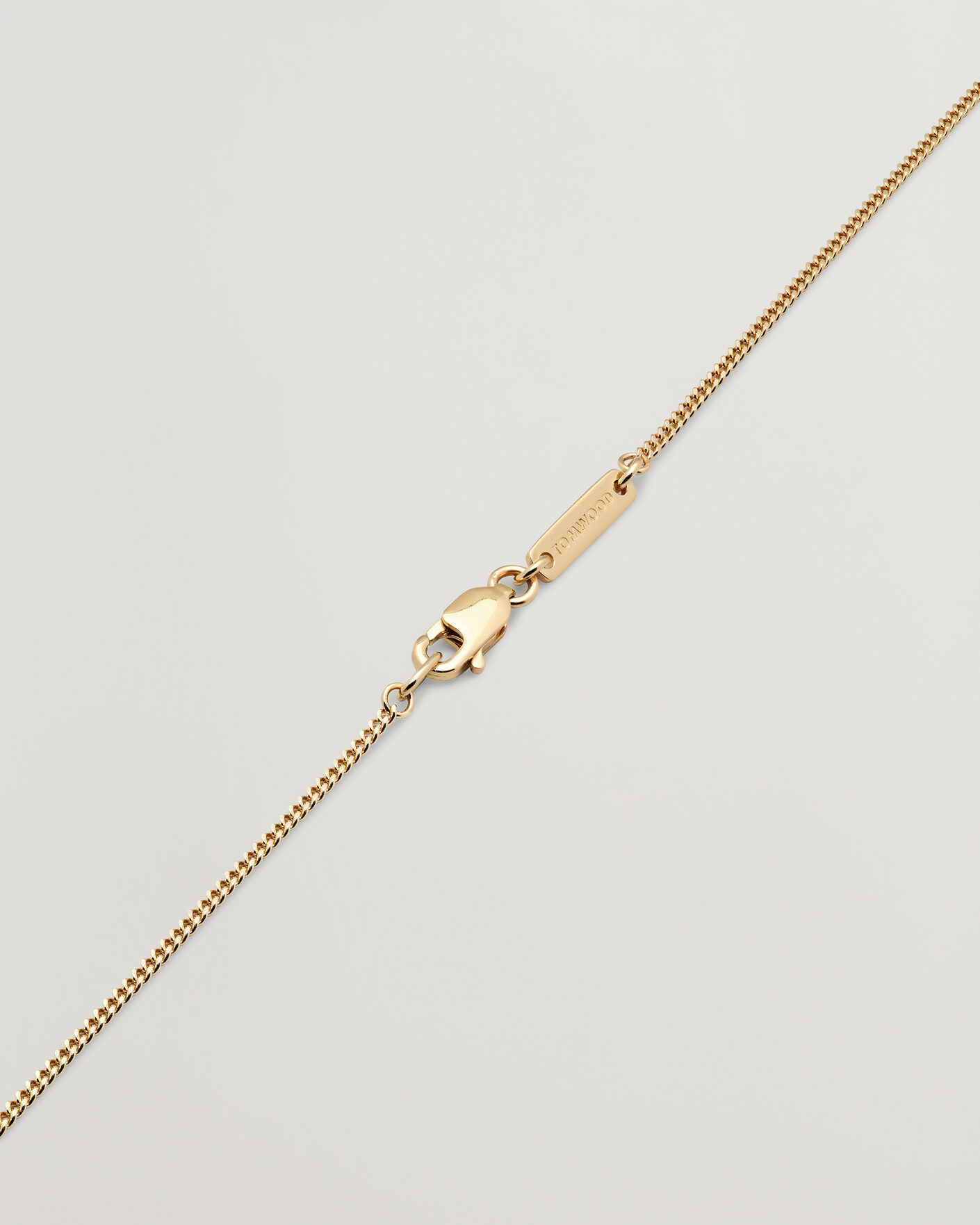 Mies | Korut | Tom Wood | Jil Chain 20,5 Inches Gold