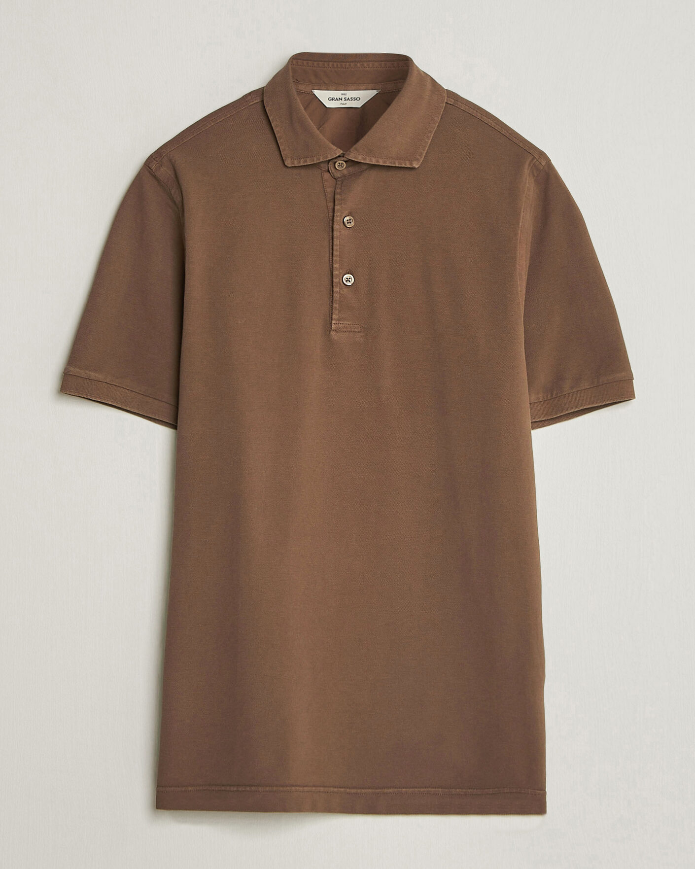 Mies | Pikeet | Gran Sasso | Washed Polo Brown