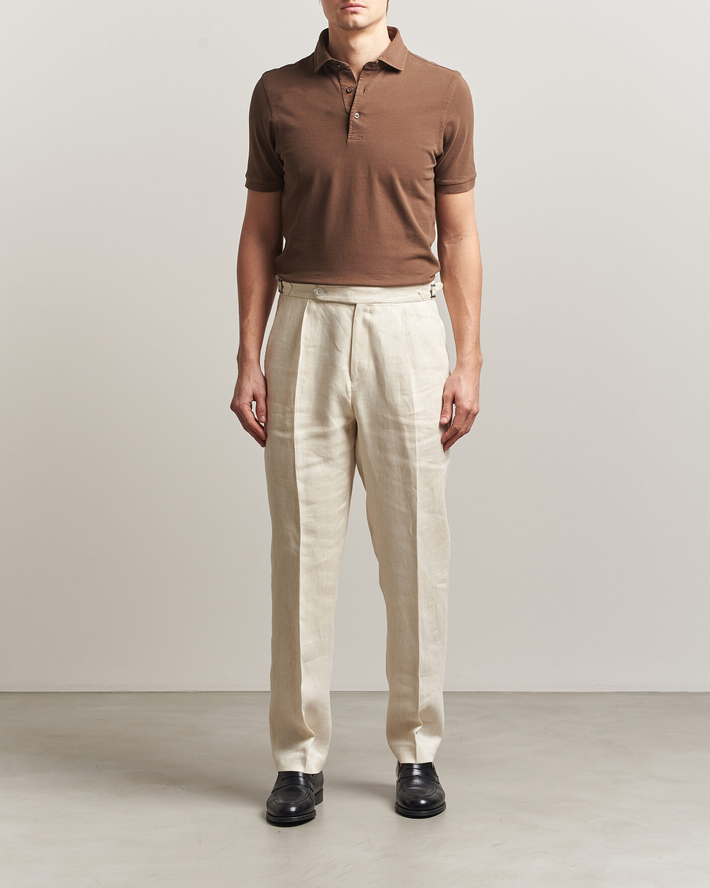 Mies | Pikeet | Gran Sasso | Washed Polo Brown