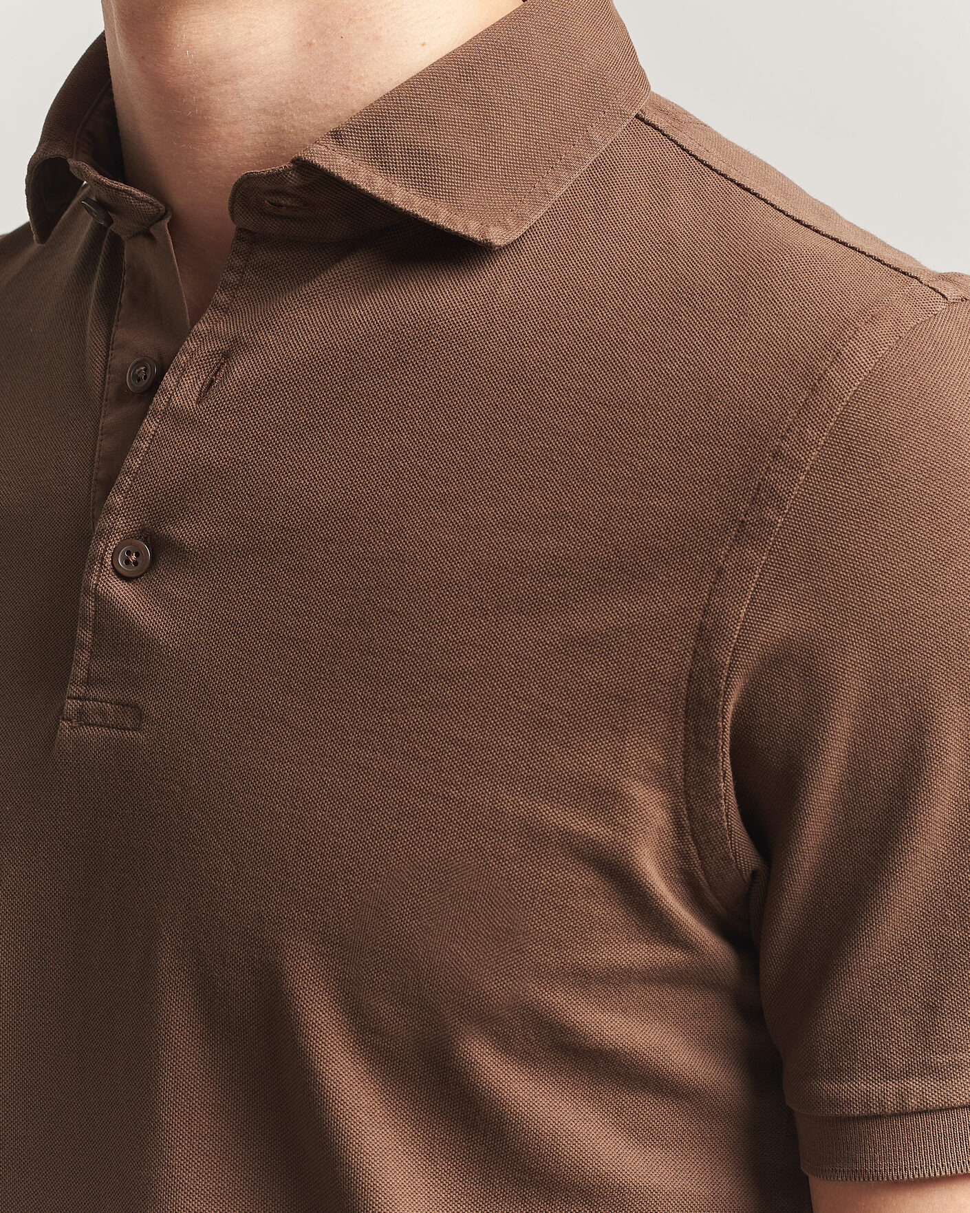 Mies | Pikeet | Gran Sasso | Washed Polo Brown