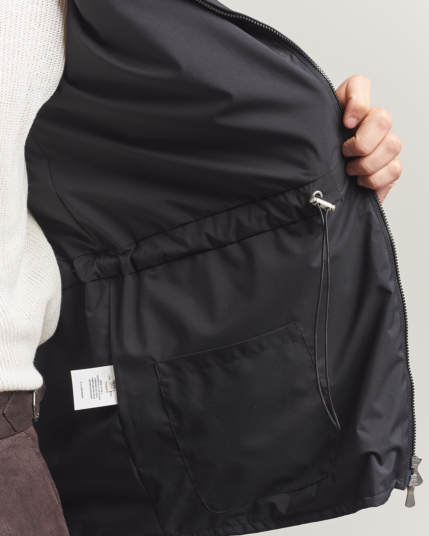 Mies | Takit | Gran Sasso | Nylon Field Jacket Navy