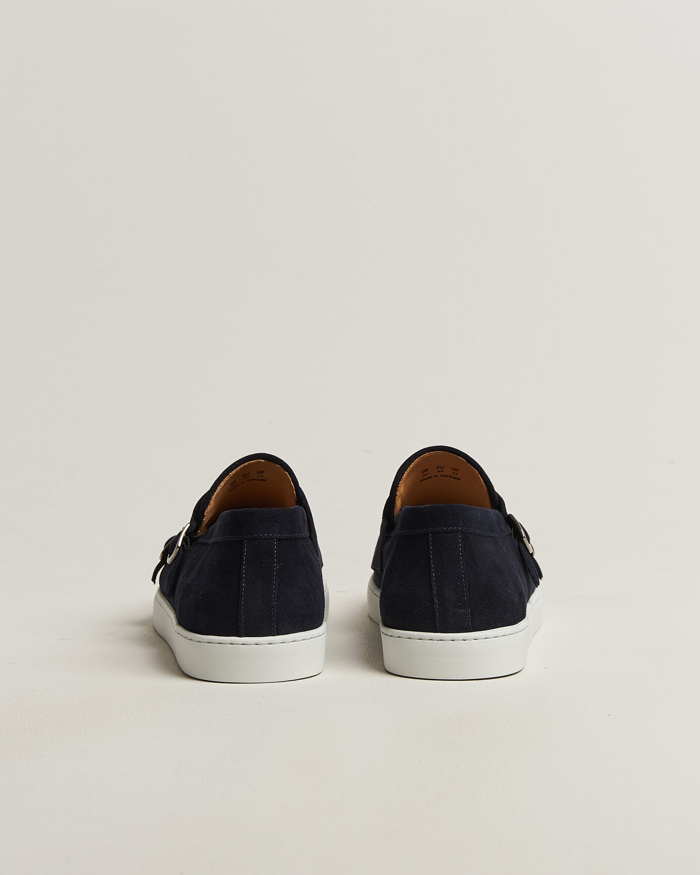 Mies | Loaferit | Fliteless | Suede Monk Strap Sneaker Loafer Navy