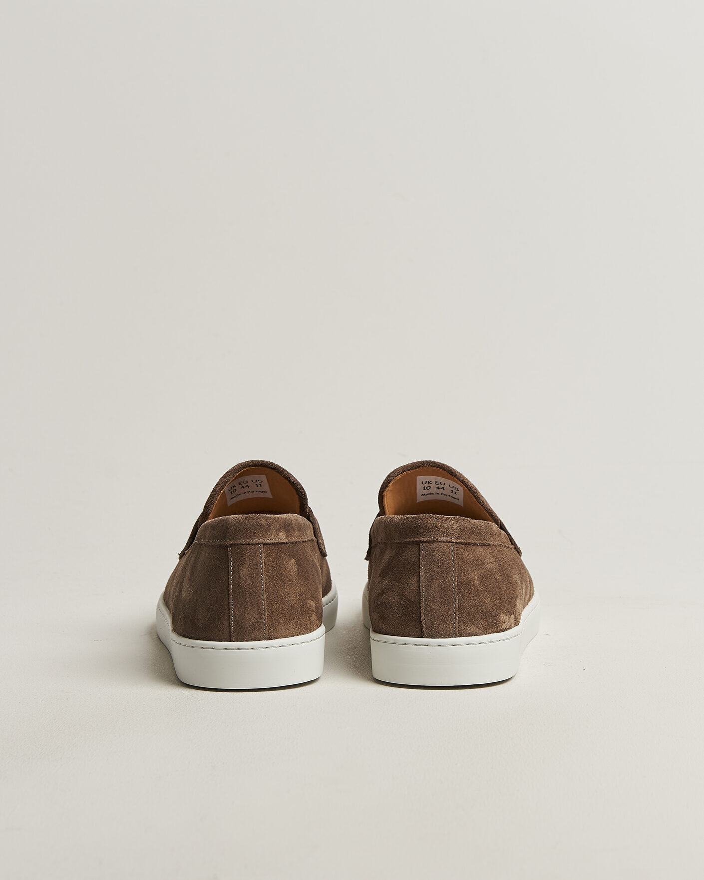 Mies | Loaferit | Fliteless | Suede Penny Sneaker Light Brown