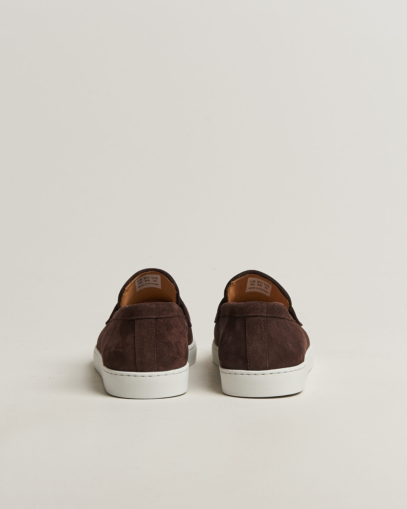 Mies | Loaferit | Fliteless | Suede Penny Sneaker Dark Brown